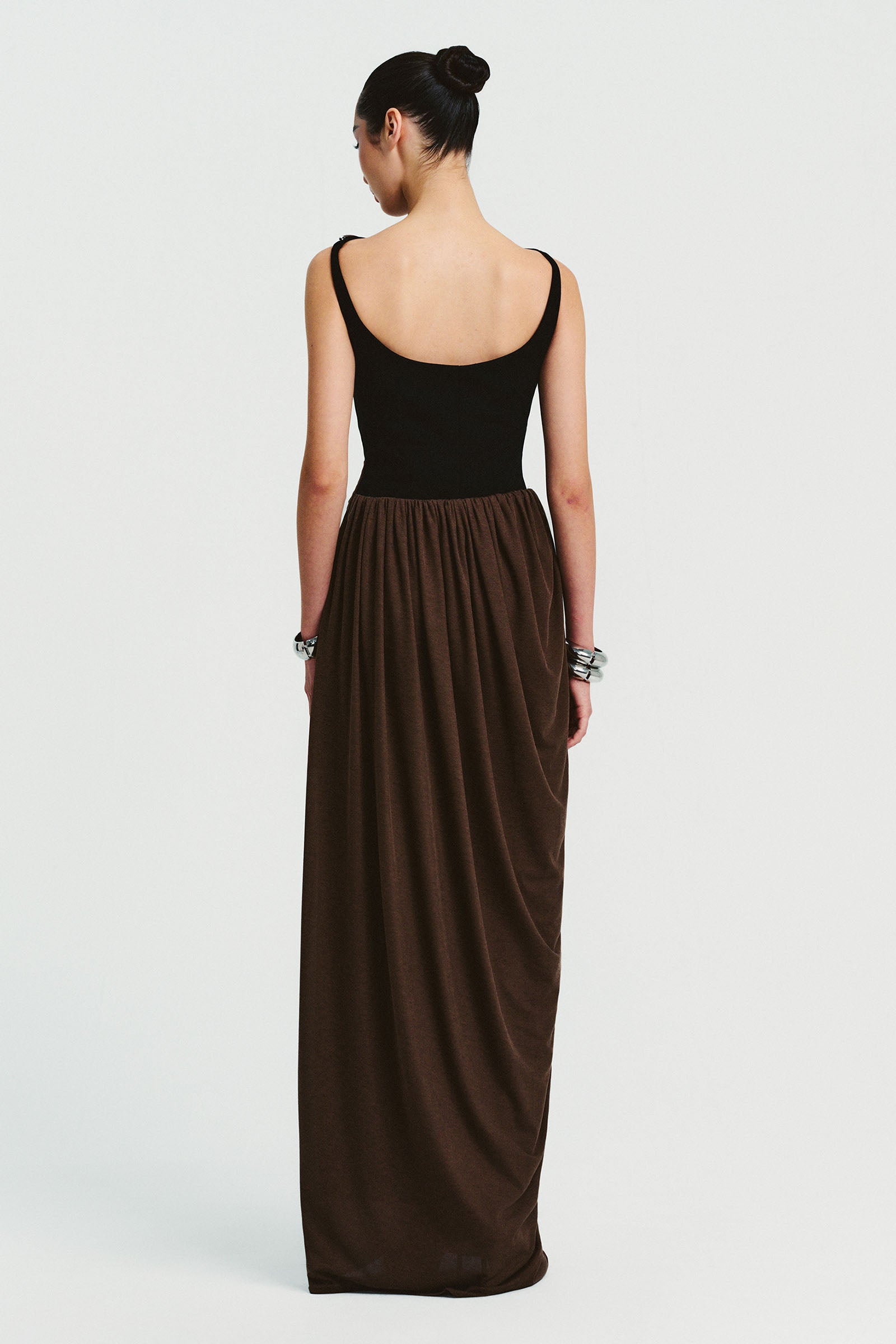 Odessa Draped Maxi Dress