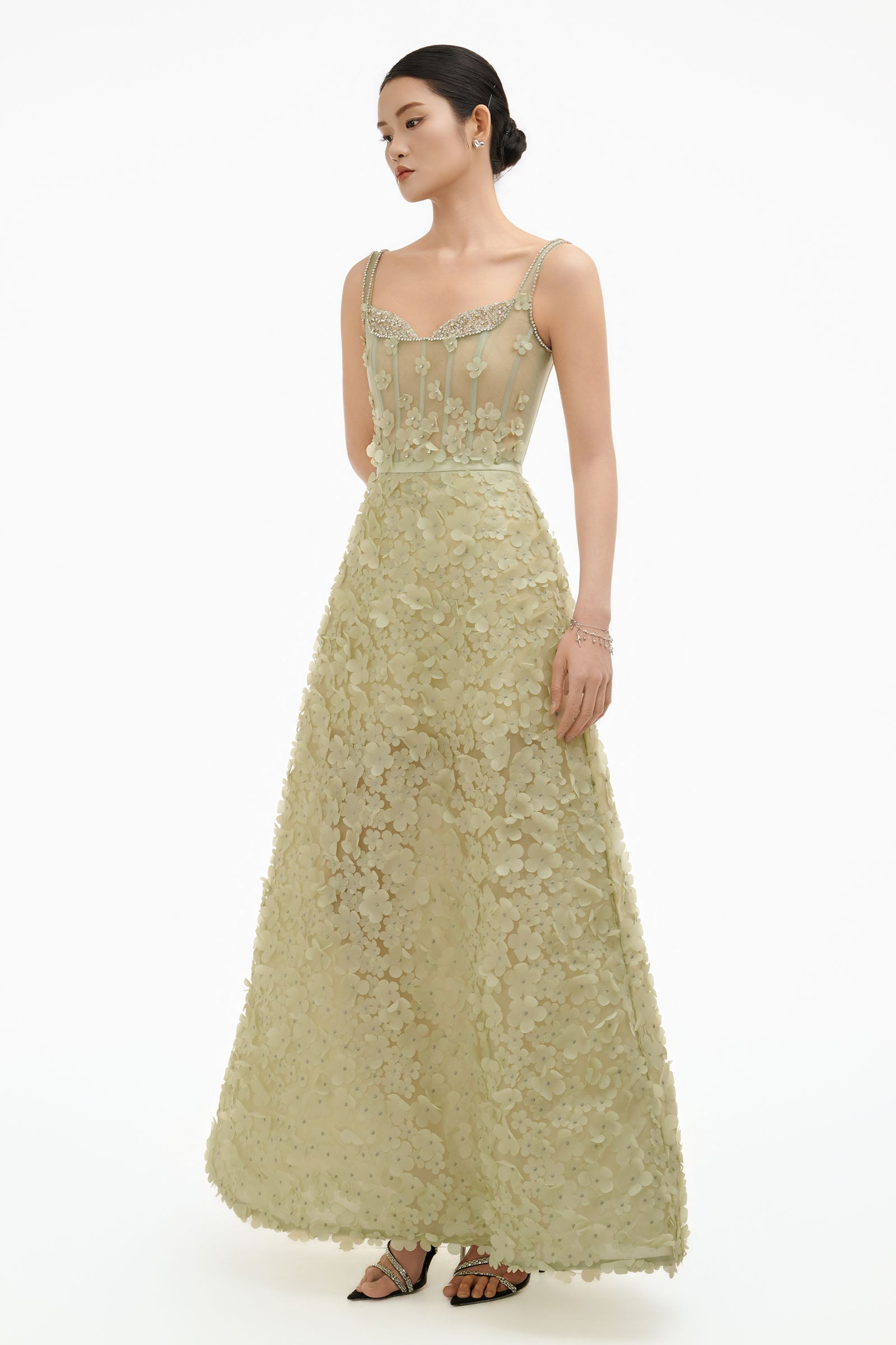 Nerina Applique Maxi Dress