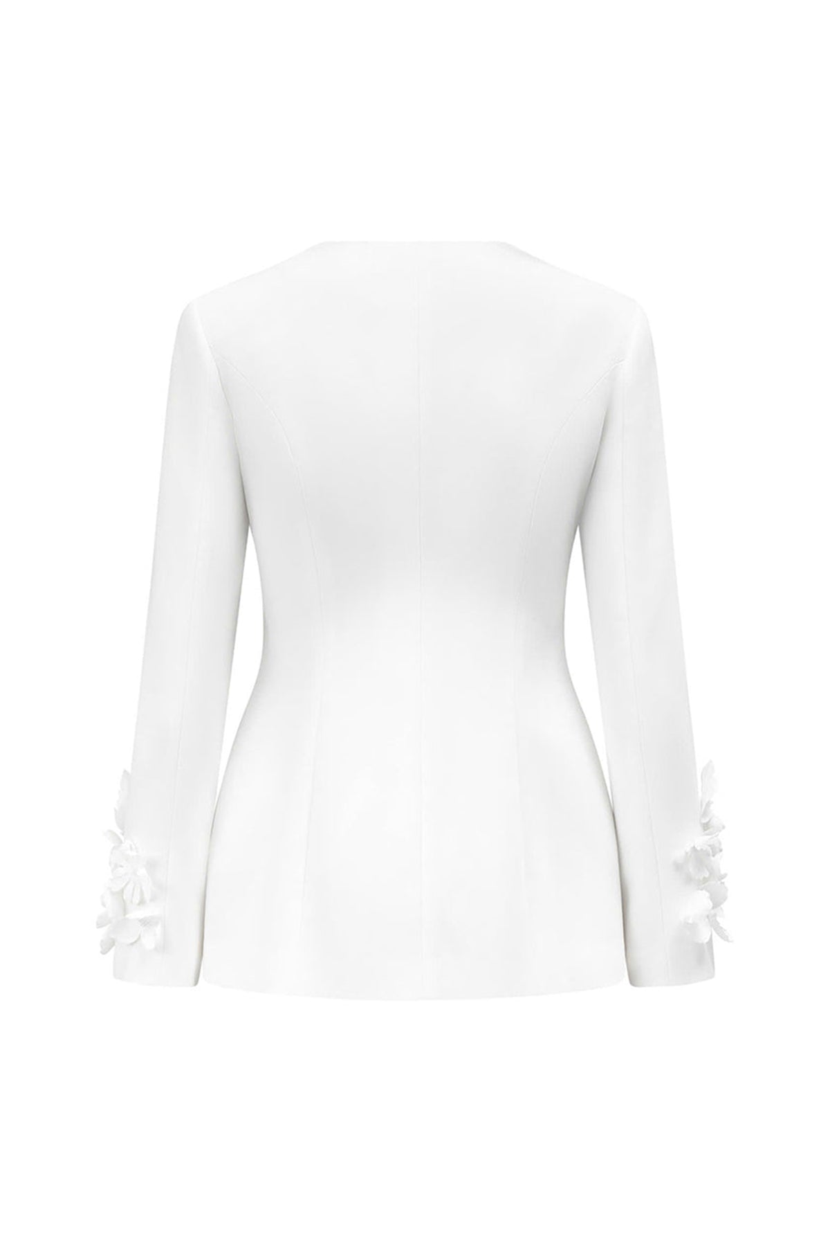 Asscher A-line Long Sleeved Cotton Blend Jacket