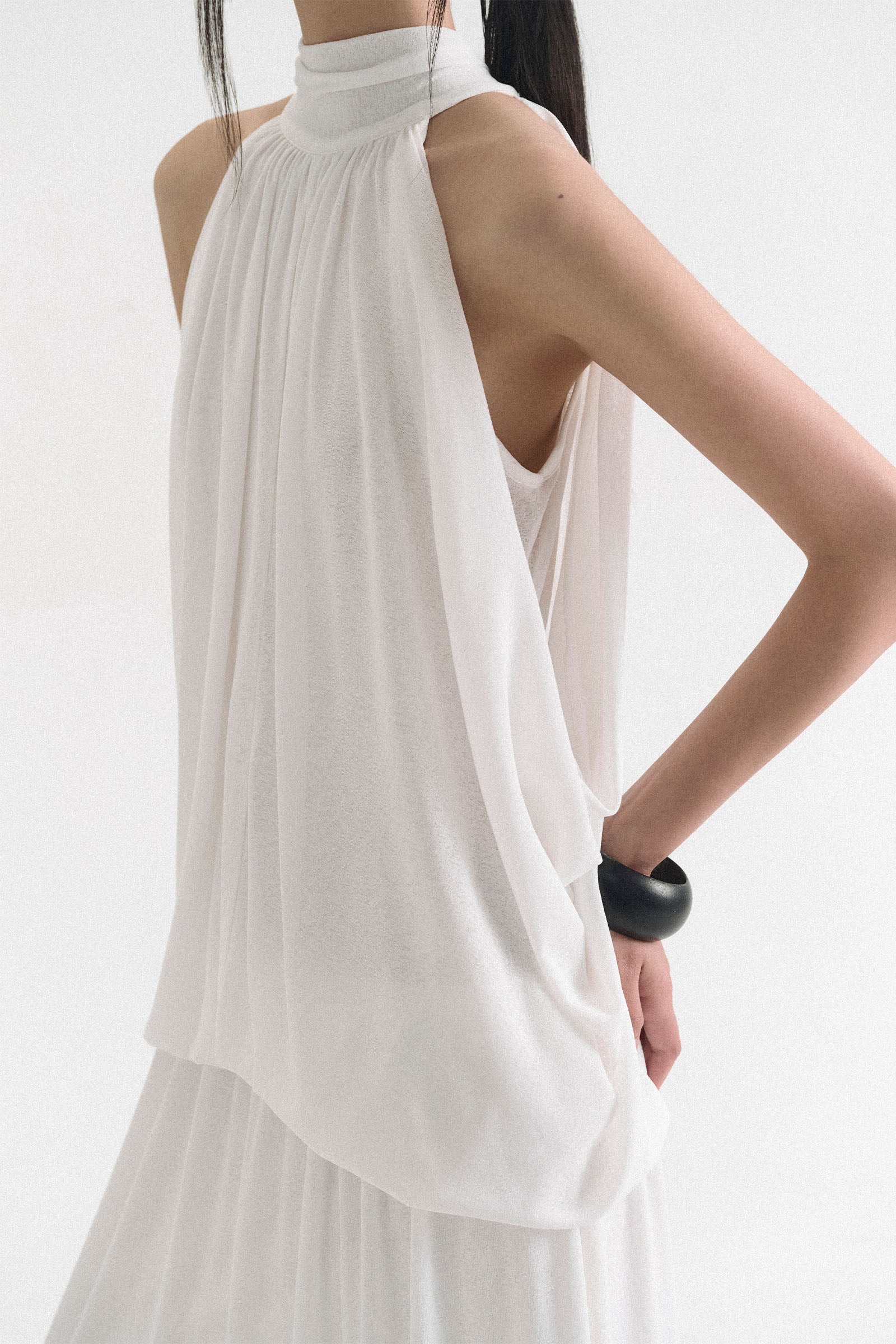 Denzel Halter Maxi Dress