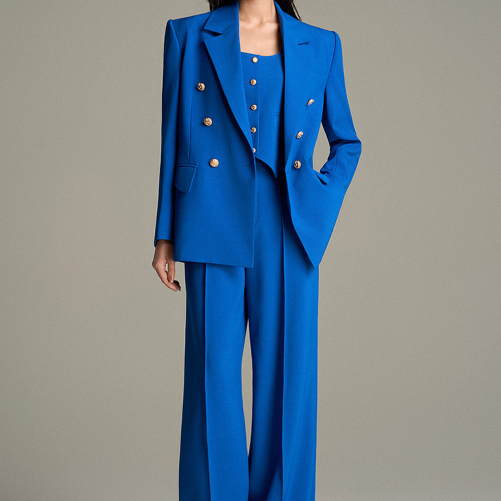 Seraine Notched Lapel Blazer