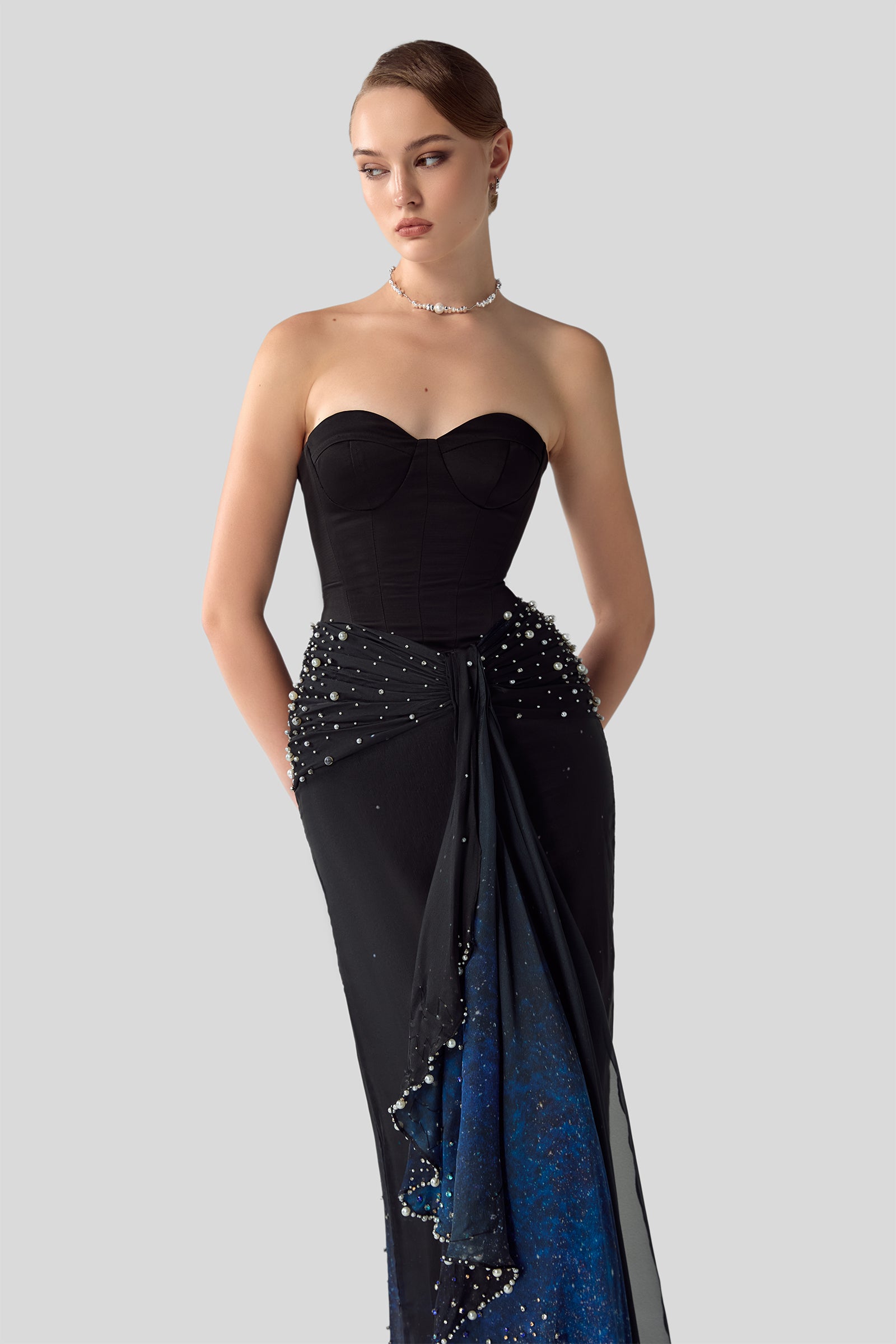 Charm Sweetheart Maxi Dress