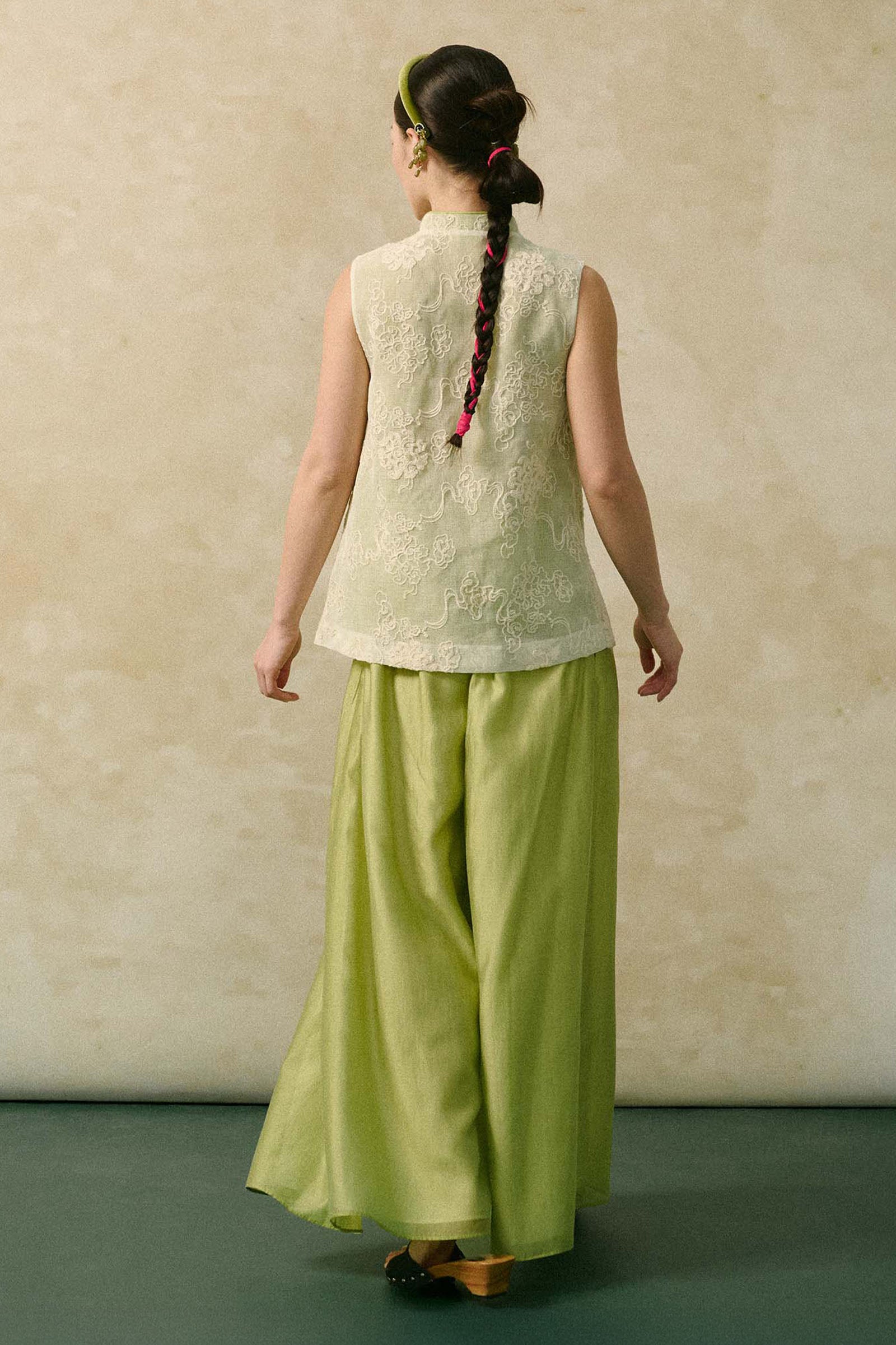 Luc Binh Applique Top