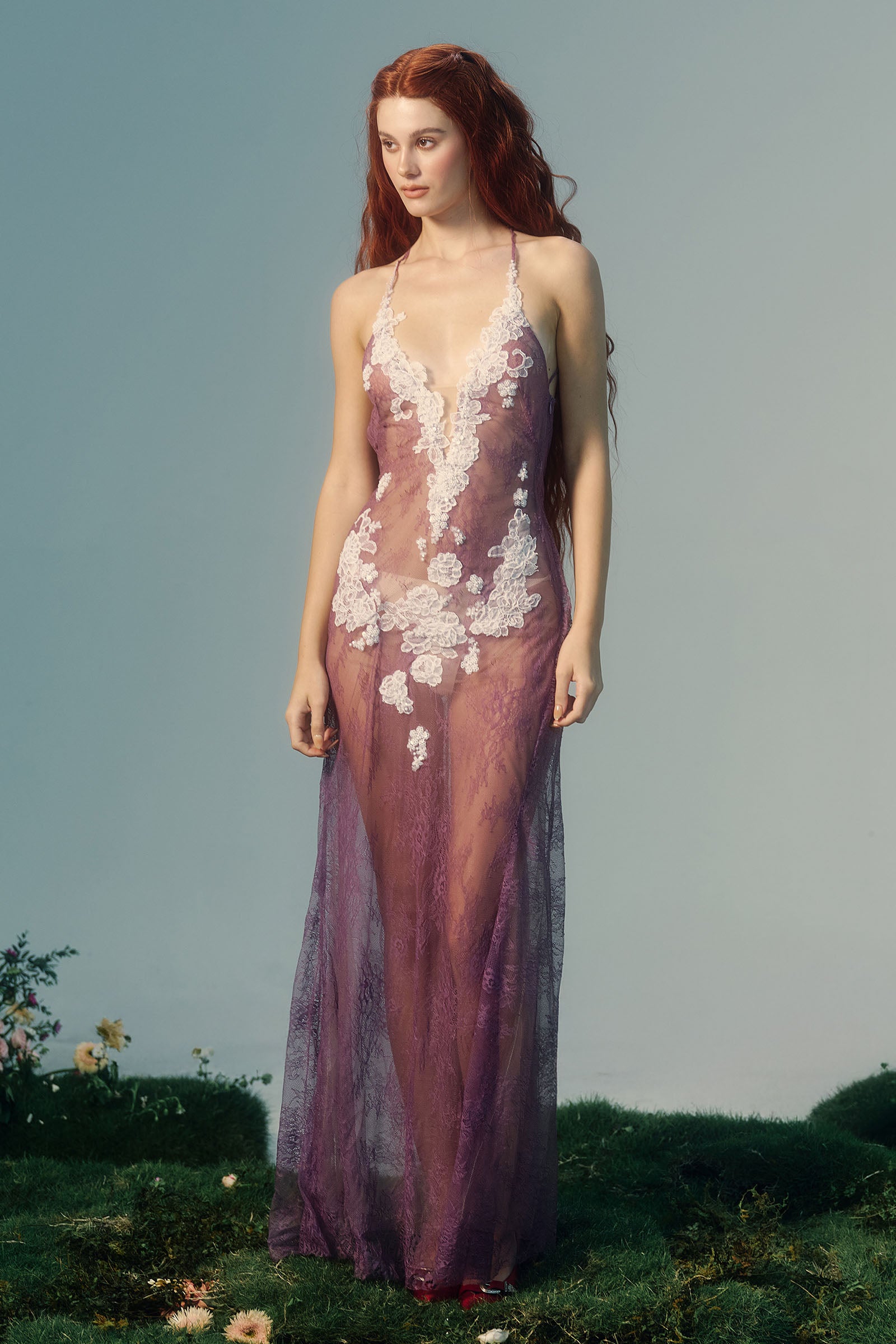 Antheia Applique Maxi Dress