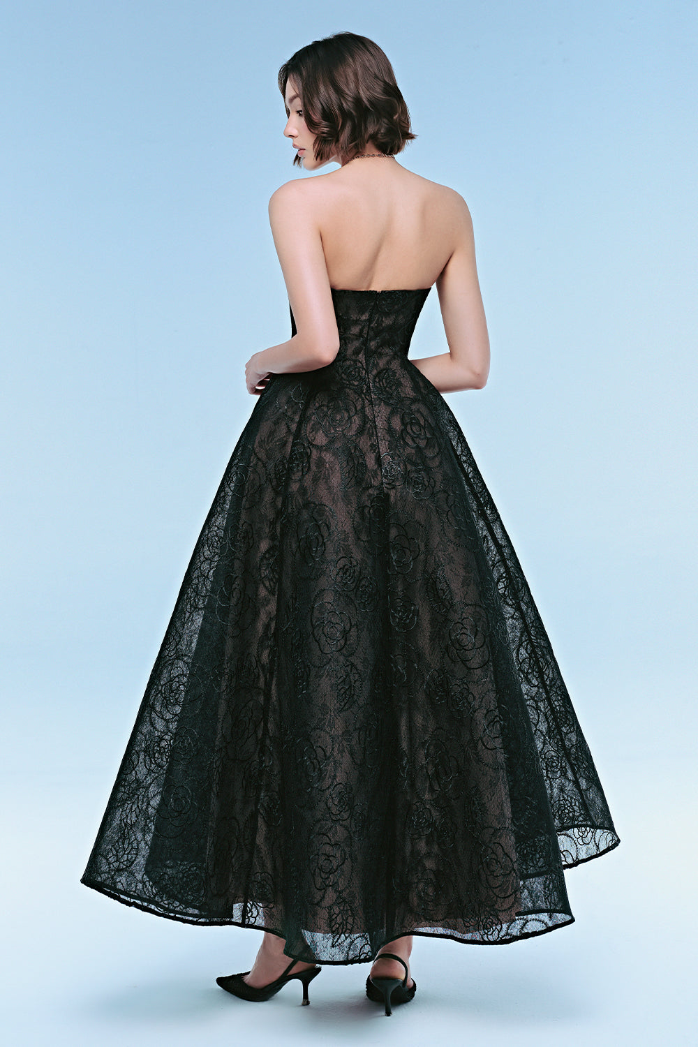 Alyssa Embroidery Maxi Dress