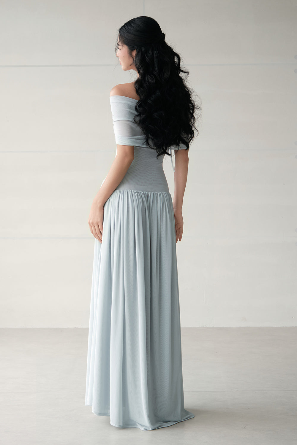 Ella Draped Maxi Dress
