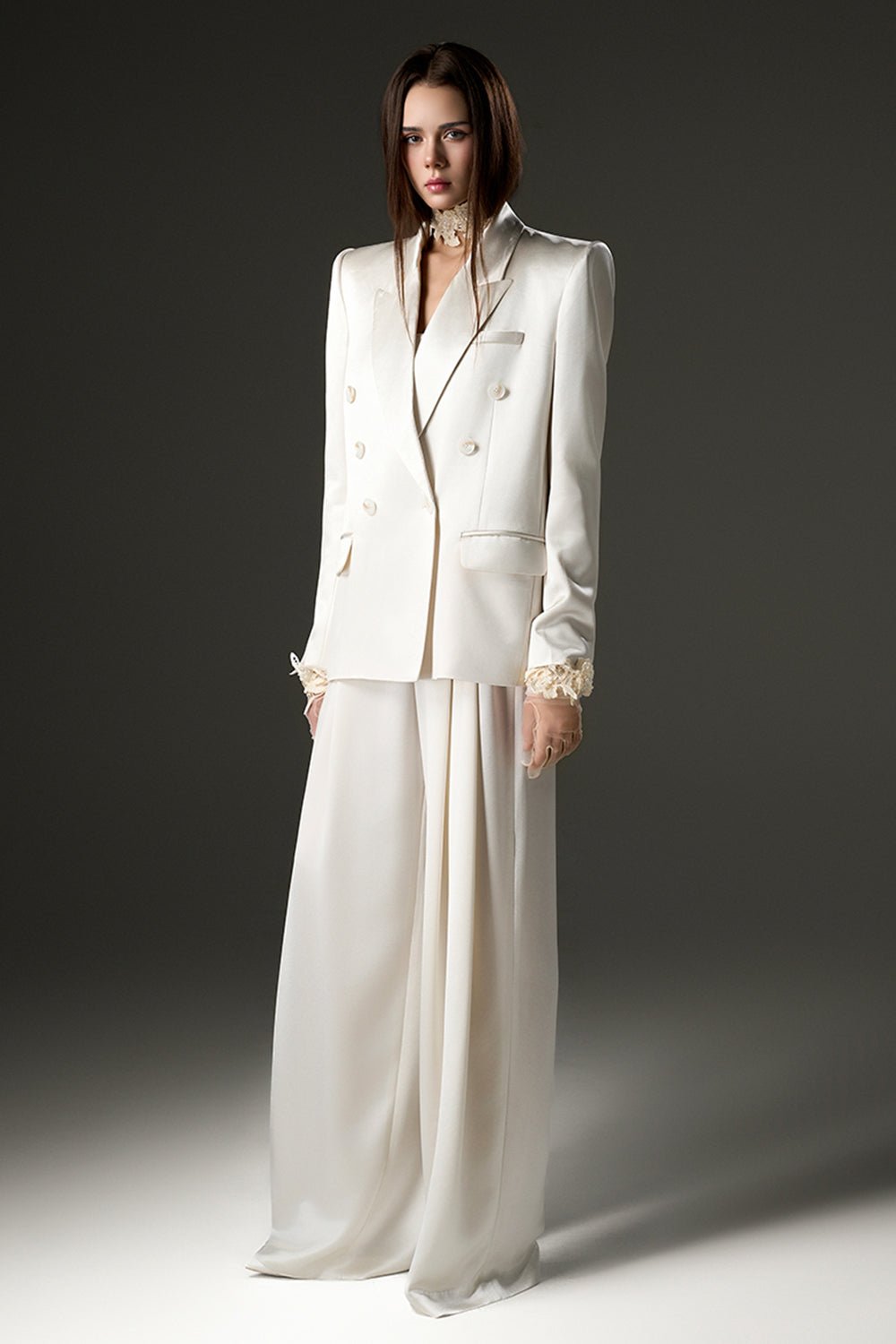 Vorn Notch Neck Blazer