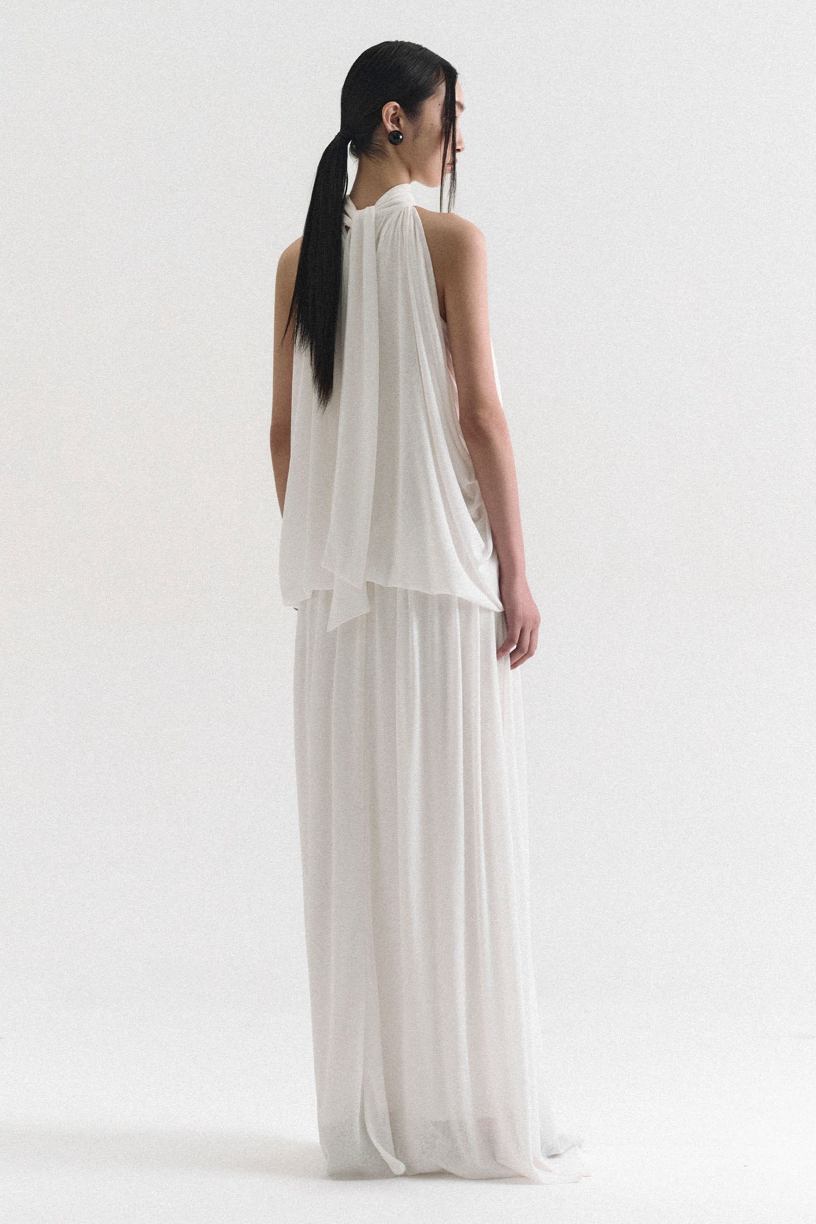 Denzel Halter Maxi Dress