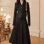 Amalia V-Neck Taffeta Blazer