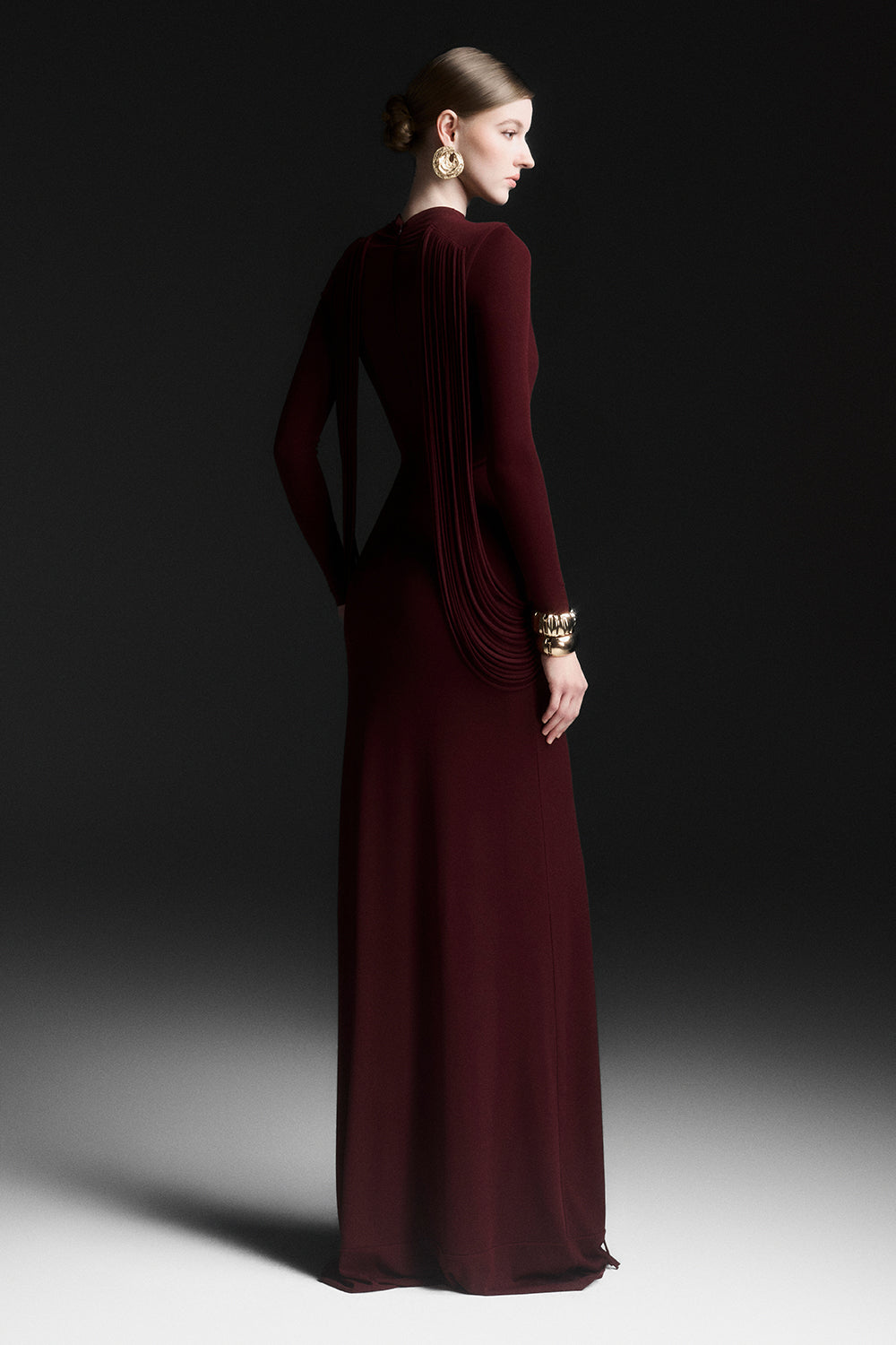 Avielle Metal Maxi Dress