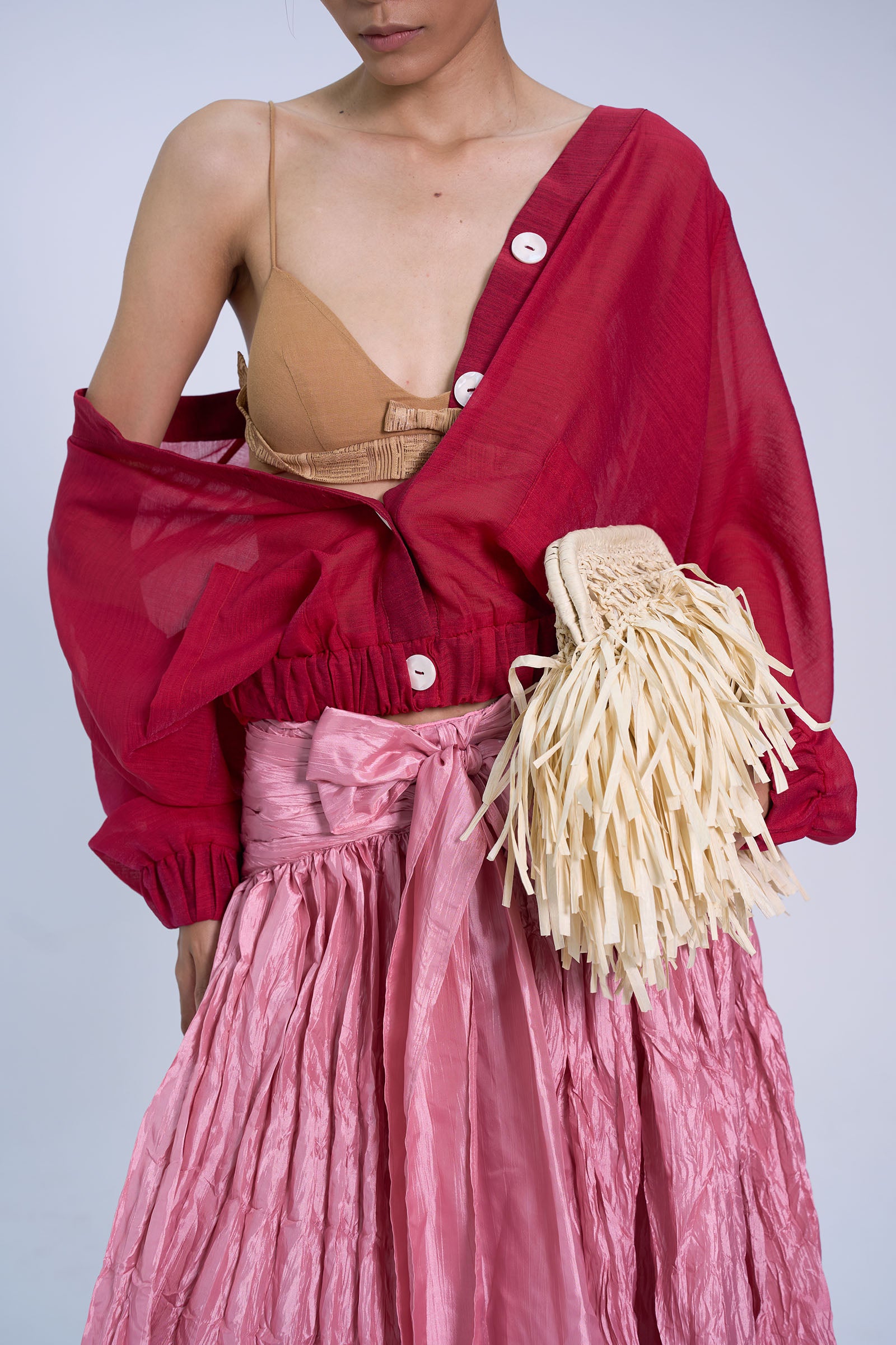 Lom Khom Bishop Sleeve Shirt