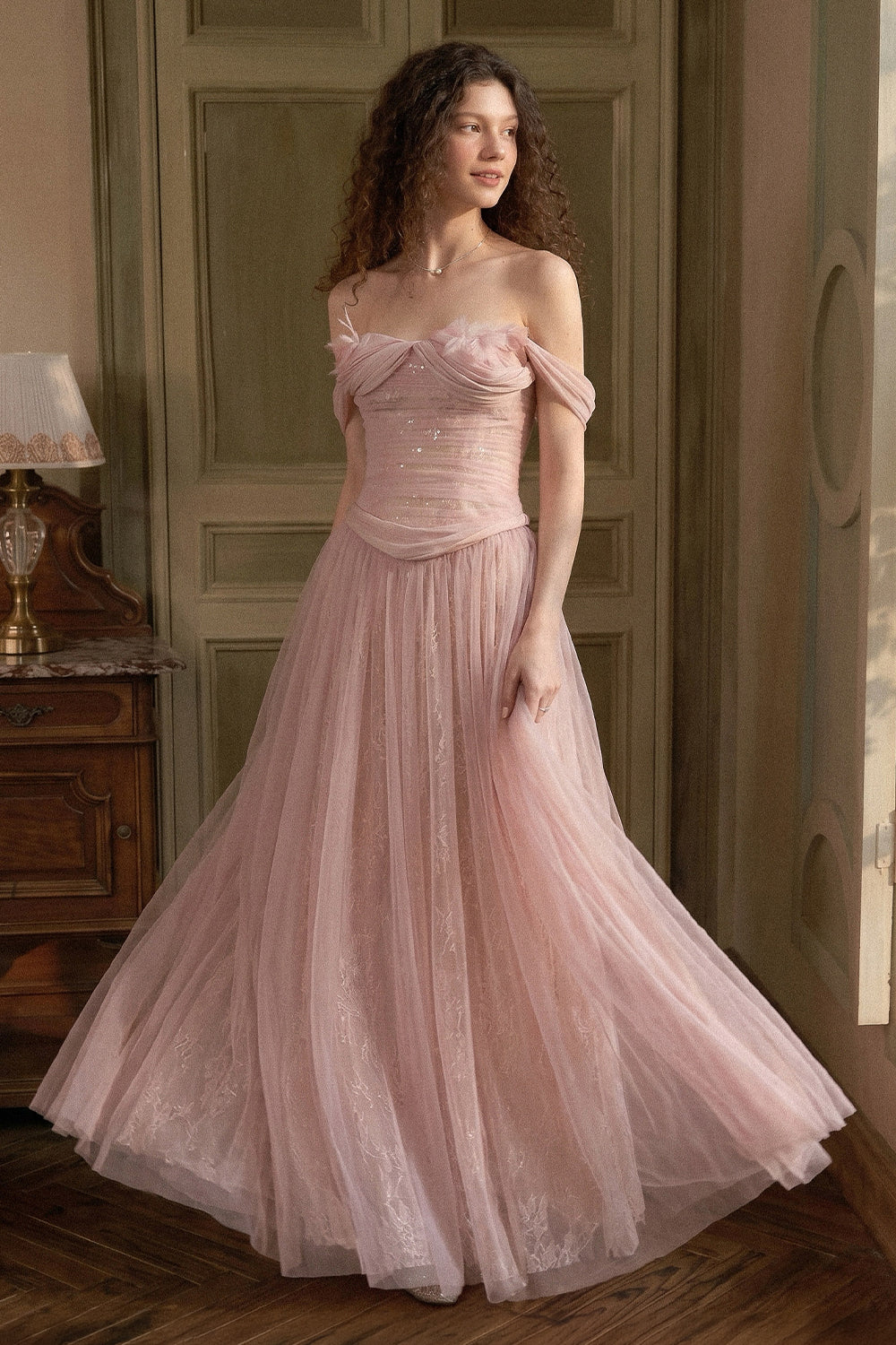 Rosalie Off-Shoulder Maxi Dress