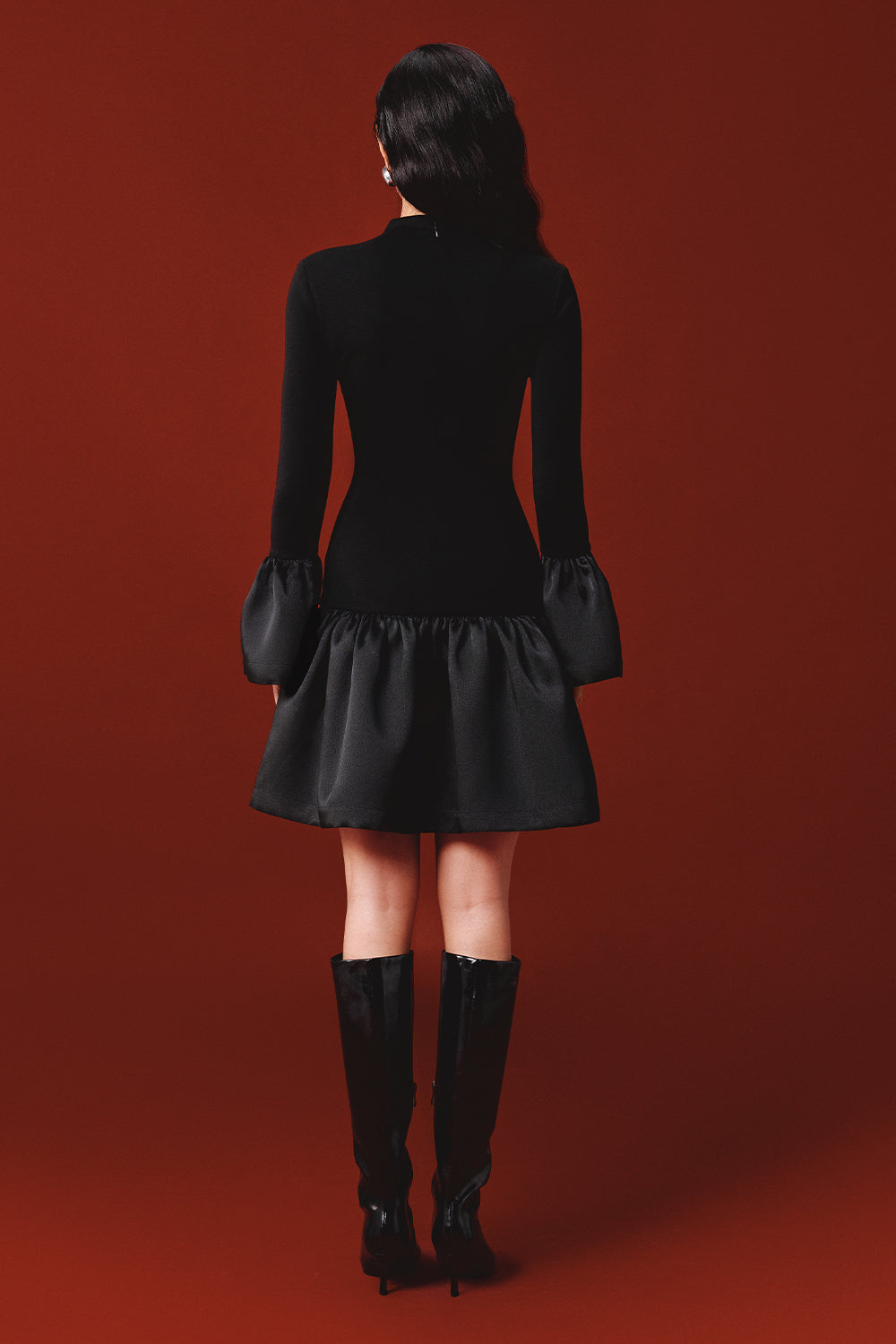 Alma Blouson Mini Dress