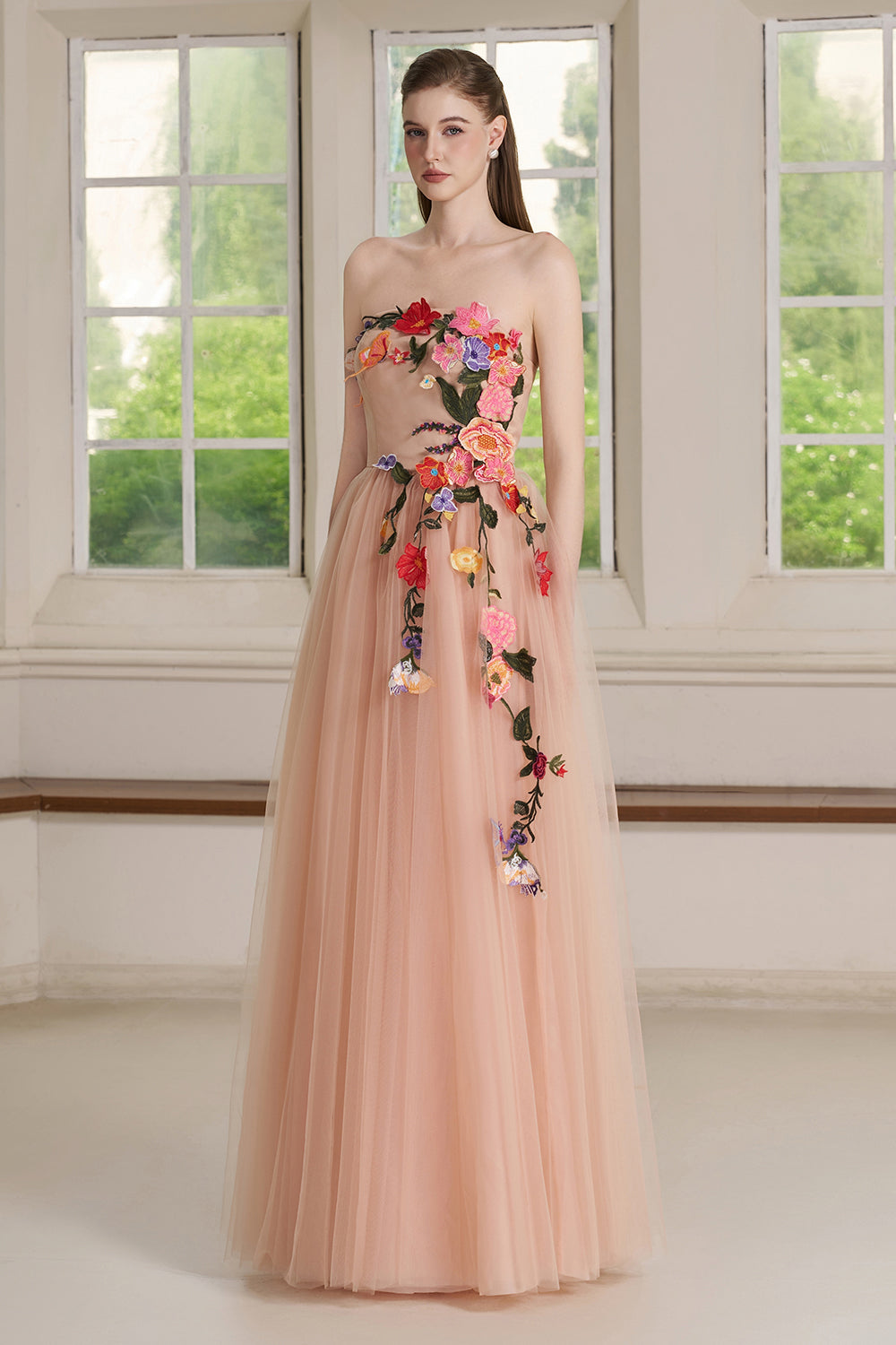 Maelle Applique Maxi Dress