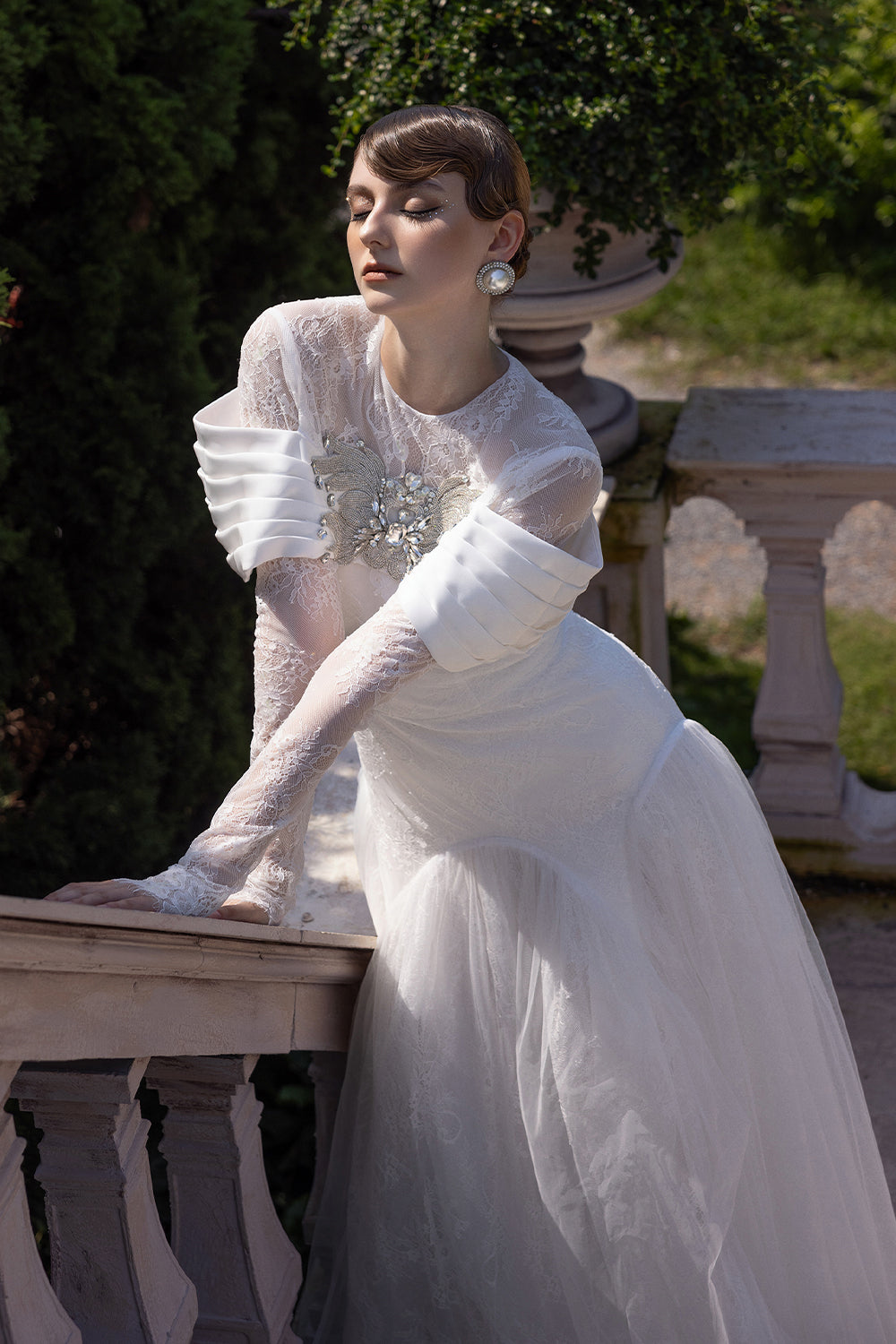 Clara Pleated Maxi Dress