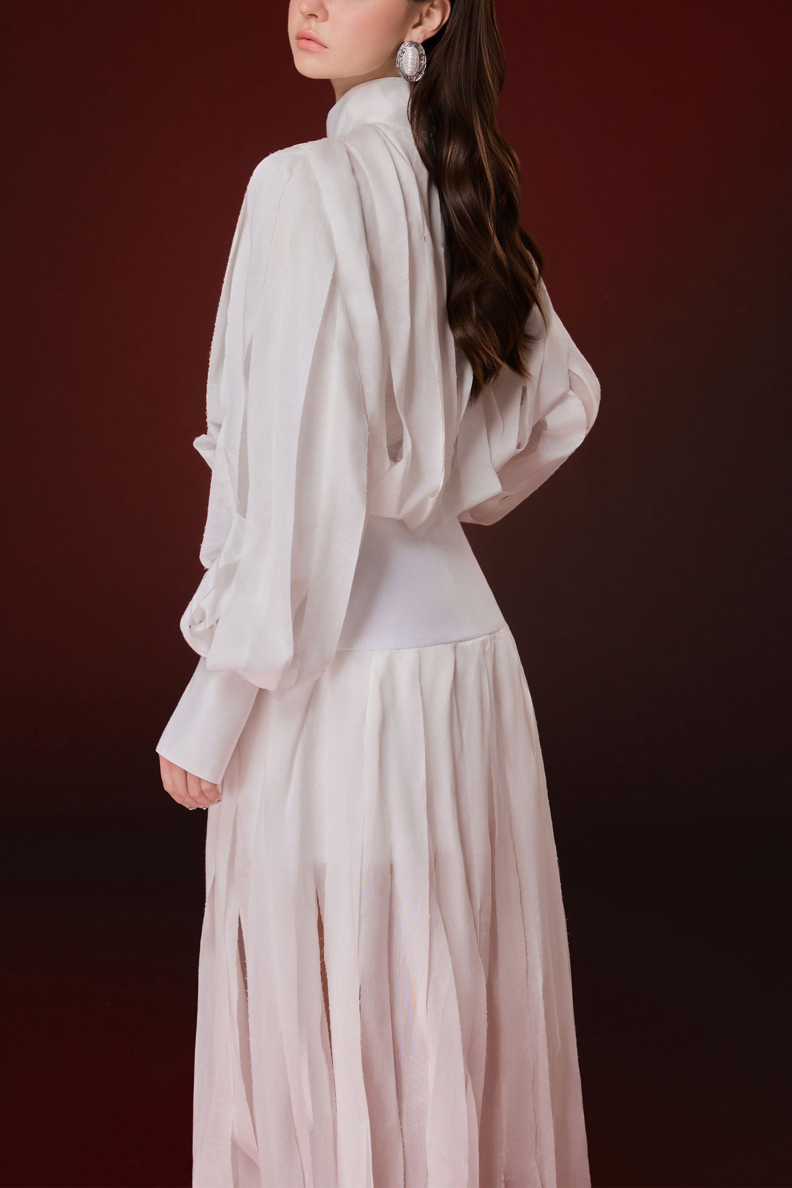 Marceline Pleated Maxi Dress