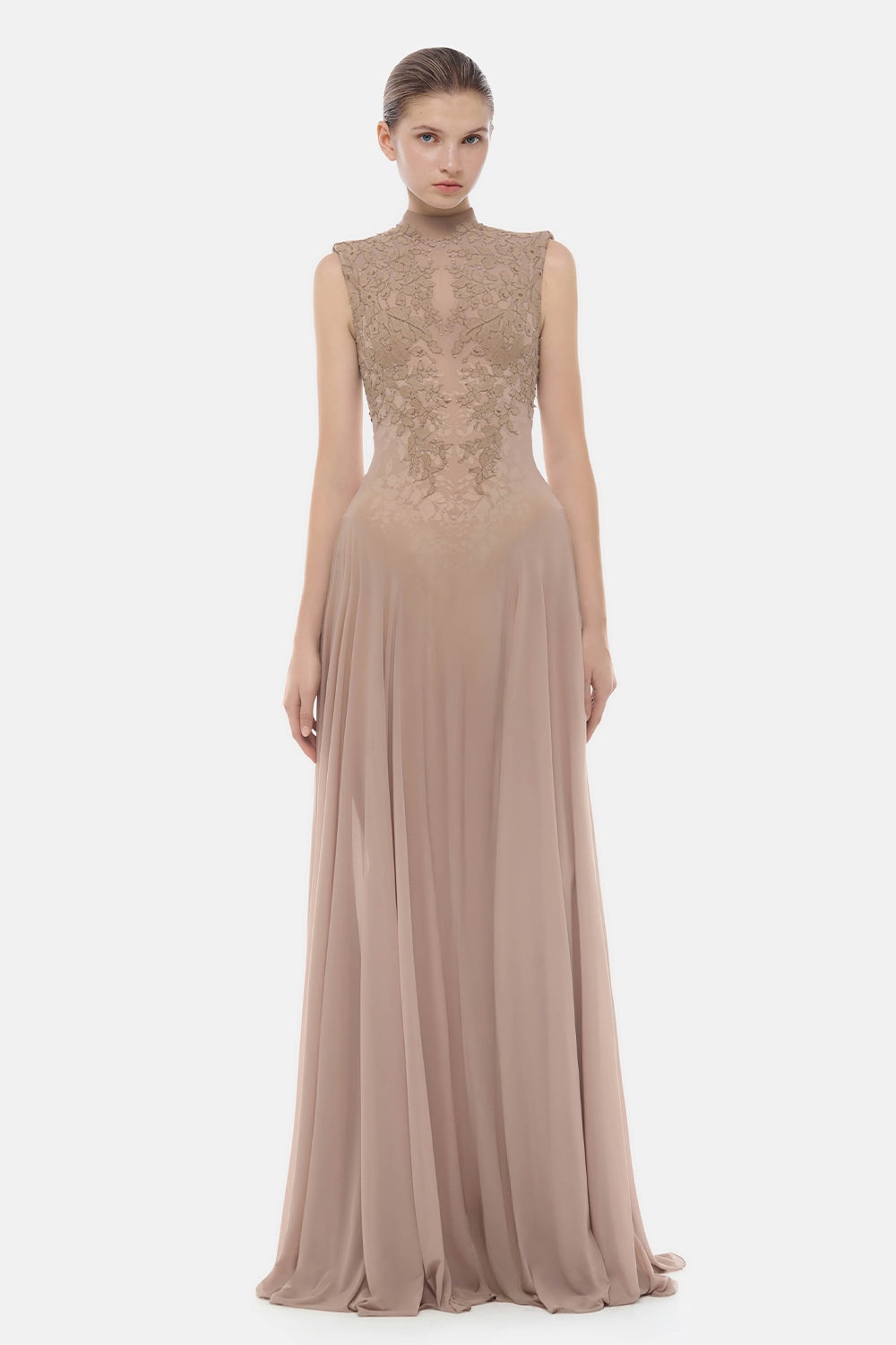 Aveline Embroidery Maxi Dress