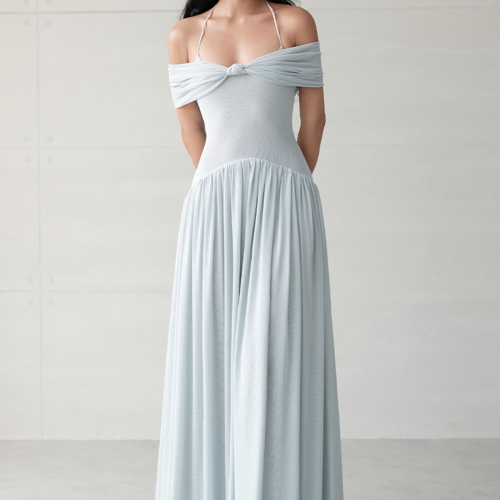 Ella Draped Maxi Dress