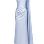 Nimbus Trumpet One Shoulder Silk Ankle Length Dress