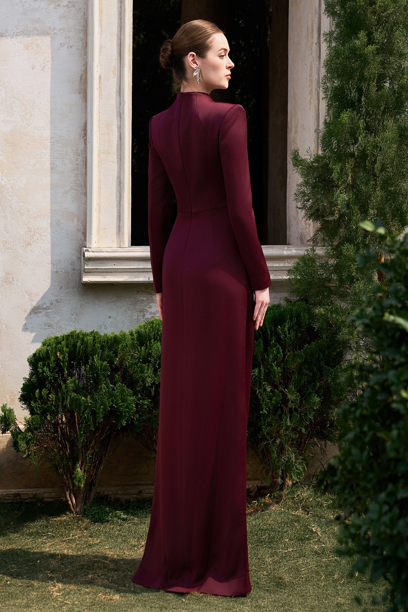 Brianna High Neck Maxi Dress