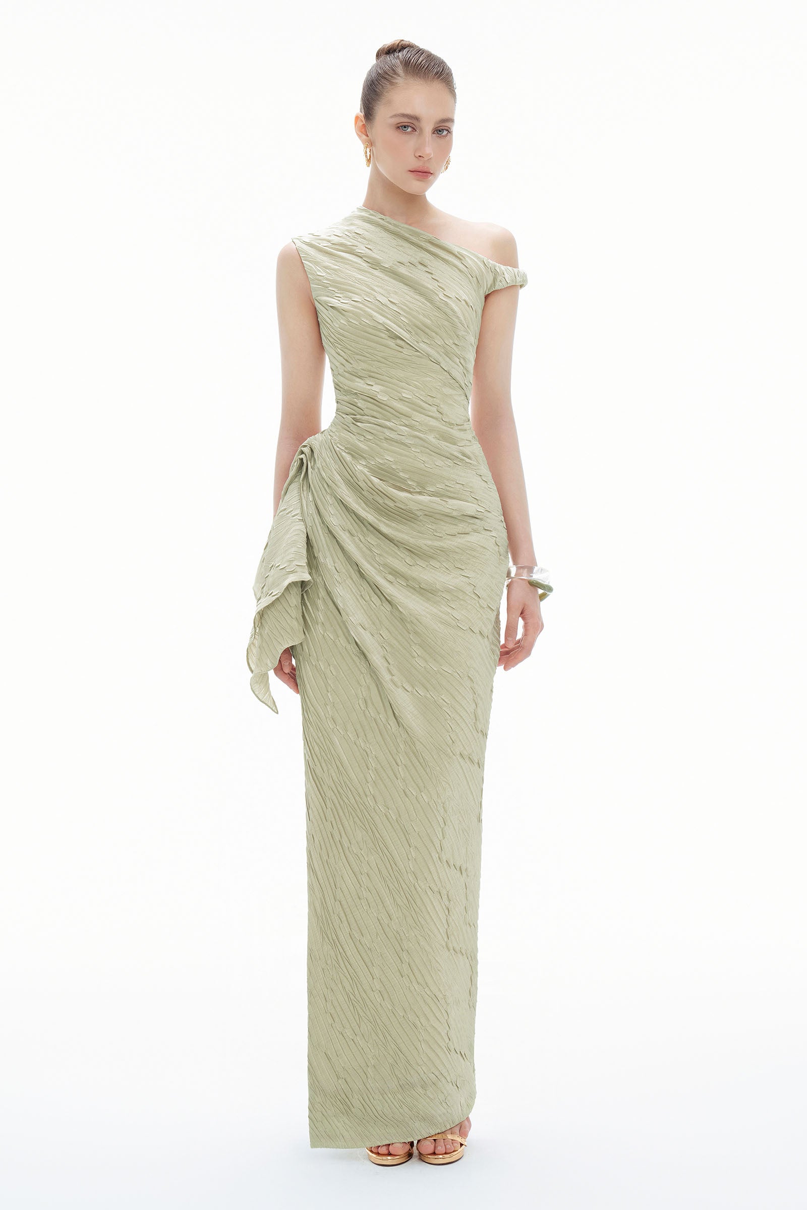 Oliver Ruched Maxi Dress