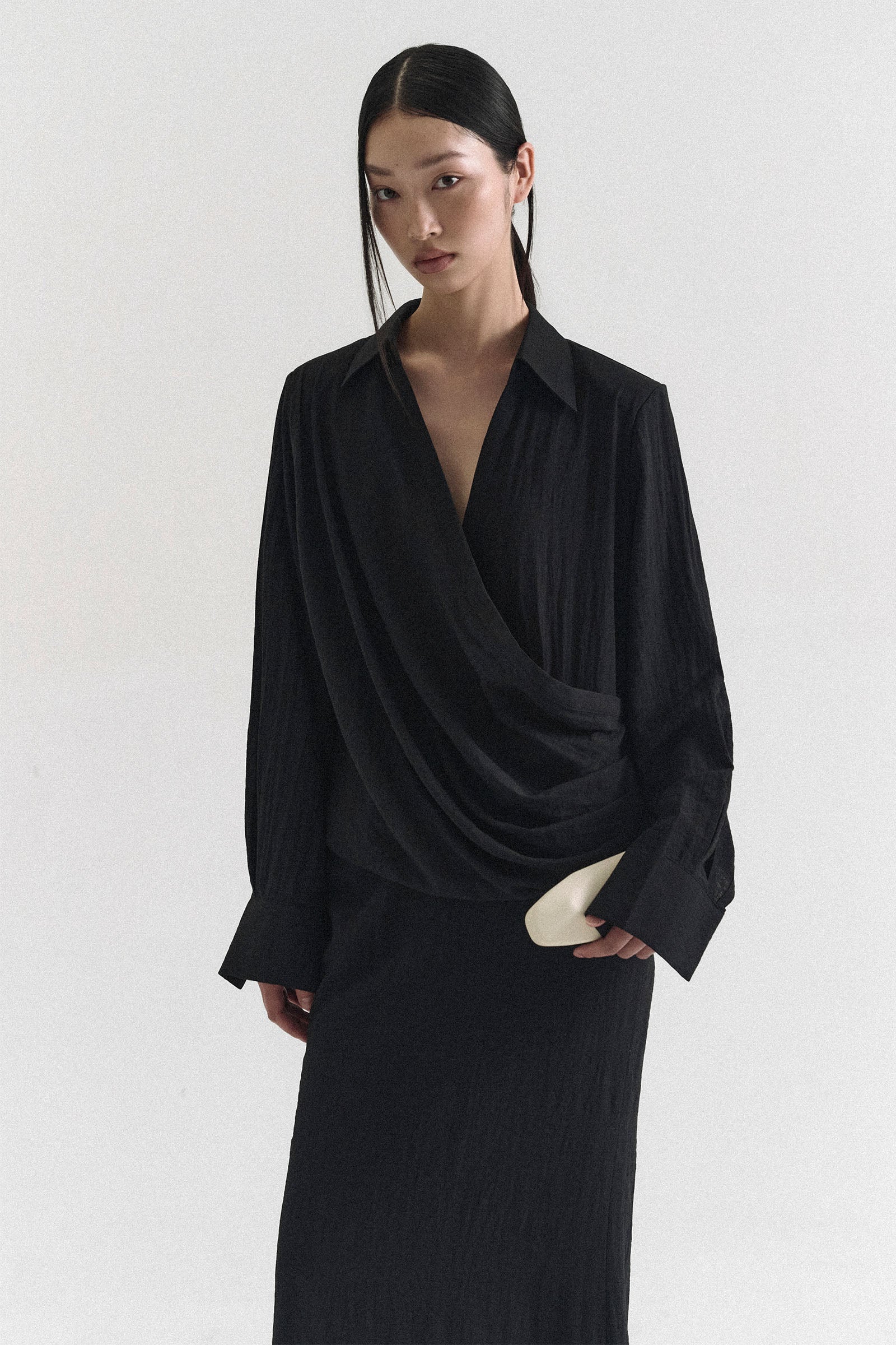 Nima Draped Maxi Dress