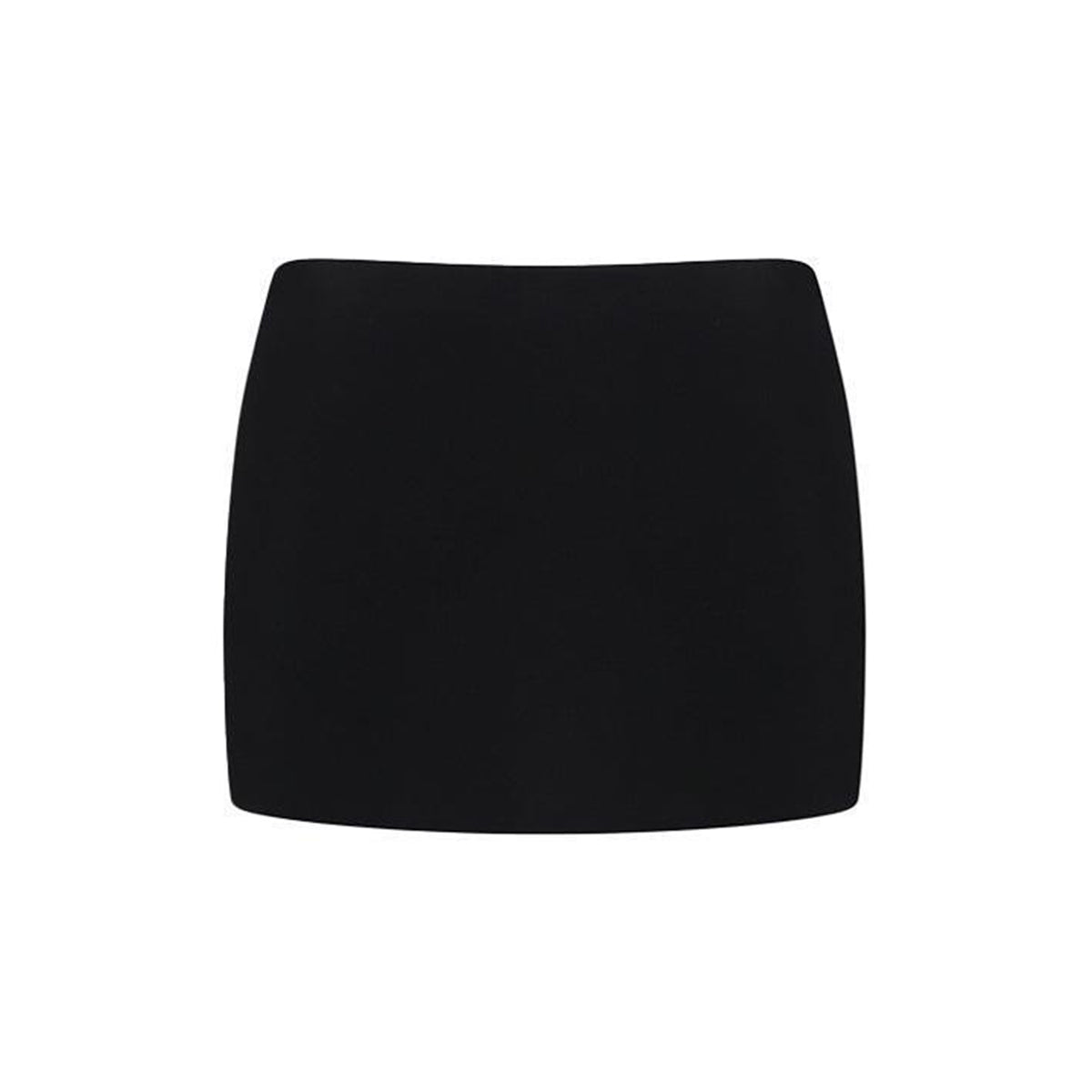 Daffodils Straight Basic Crepe Mini Skirt
