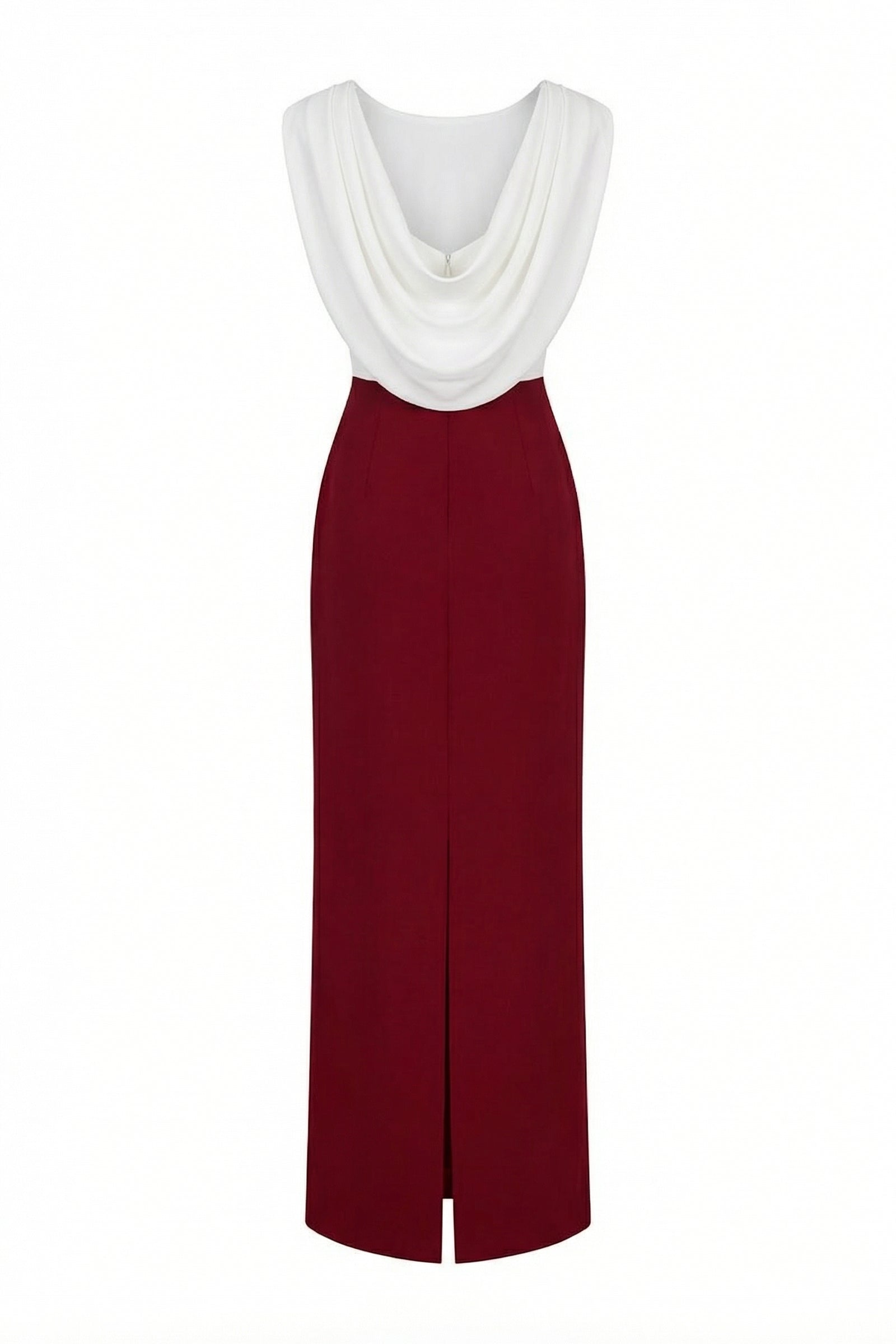 Ira Boat Neck Maxi Dress