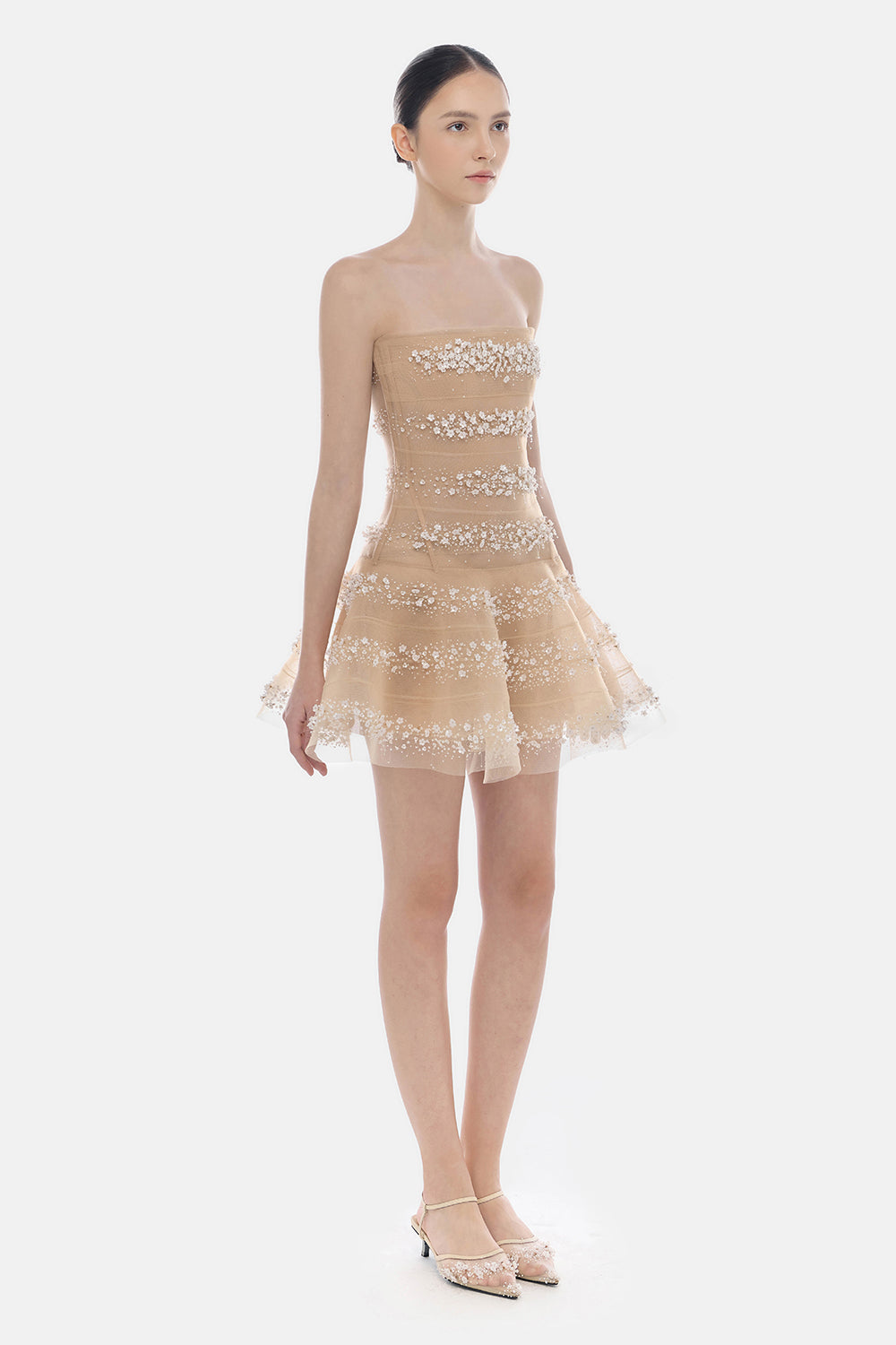 Ciel Applique Mini Dress