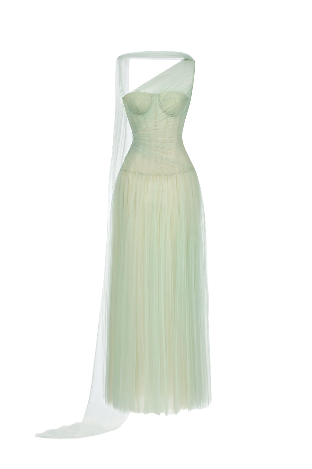 Draped Maxi Dress