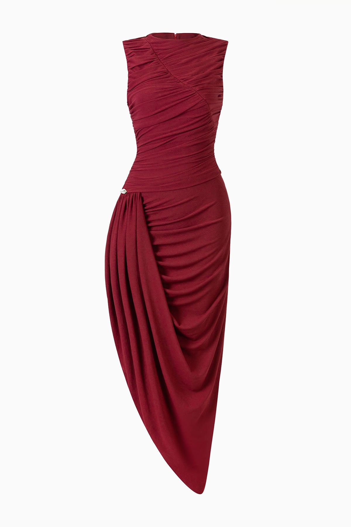 Etre Ruched Midi Dress