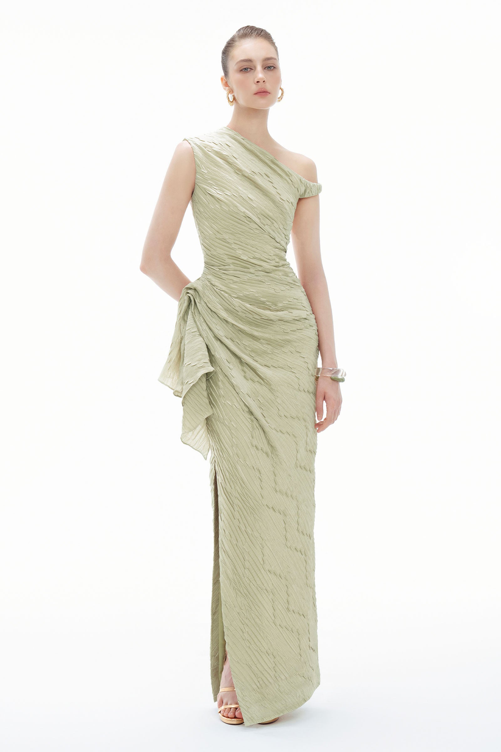 Oliver Ruched Maxi Dress