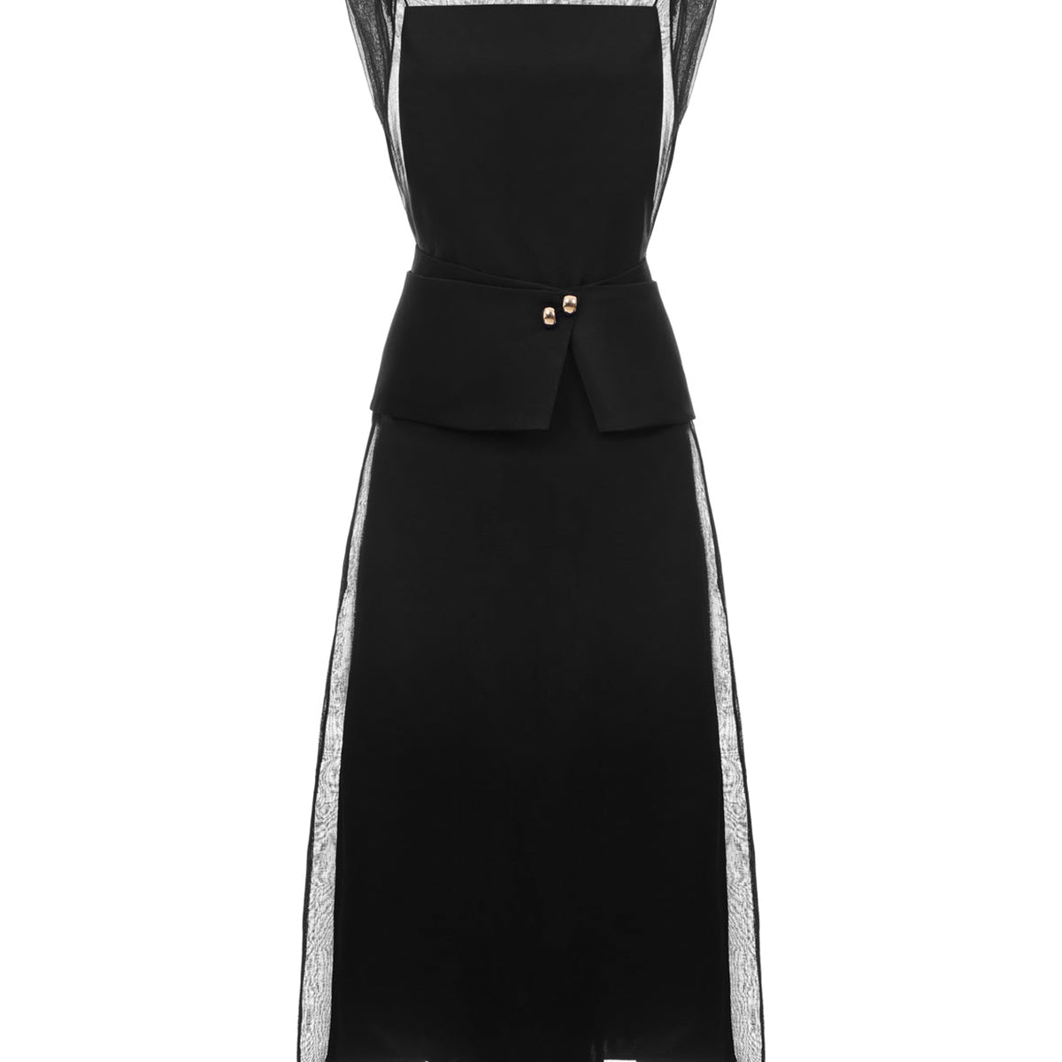 Ivy Boat Applique Midi Dress