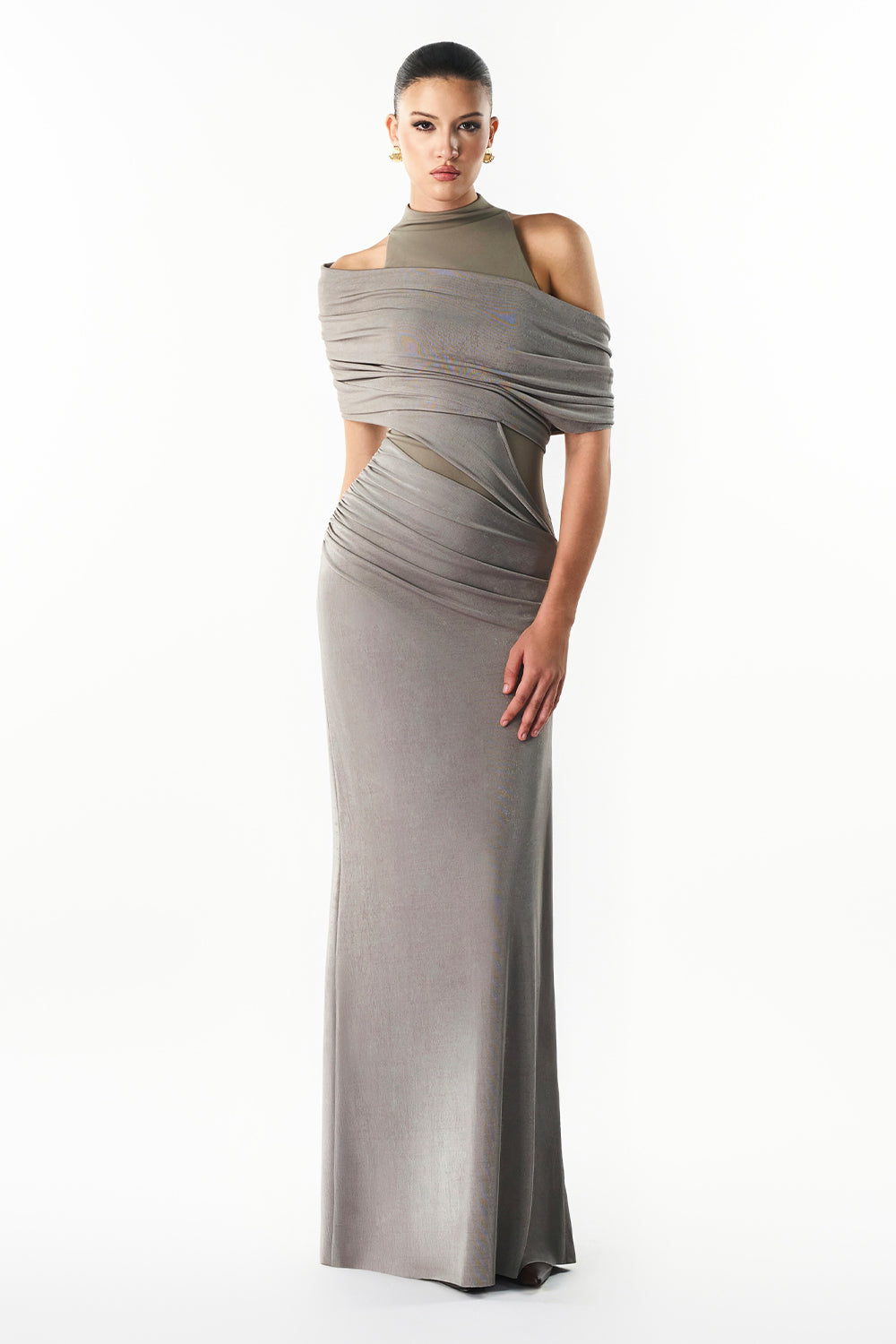 Raviena Off-Shoulder Maxi Dress