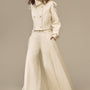 Solace Straight Organza Pants