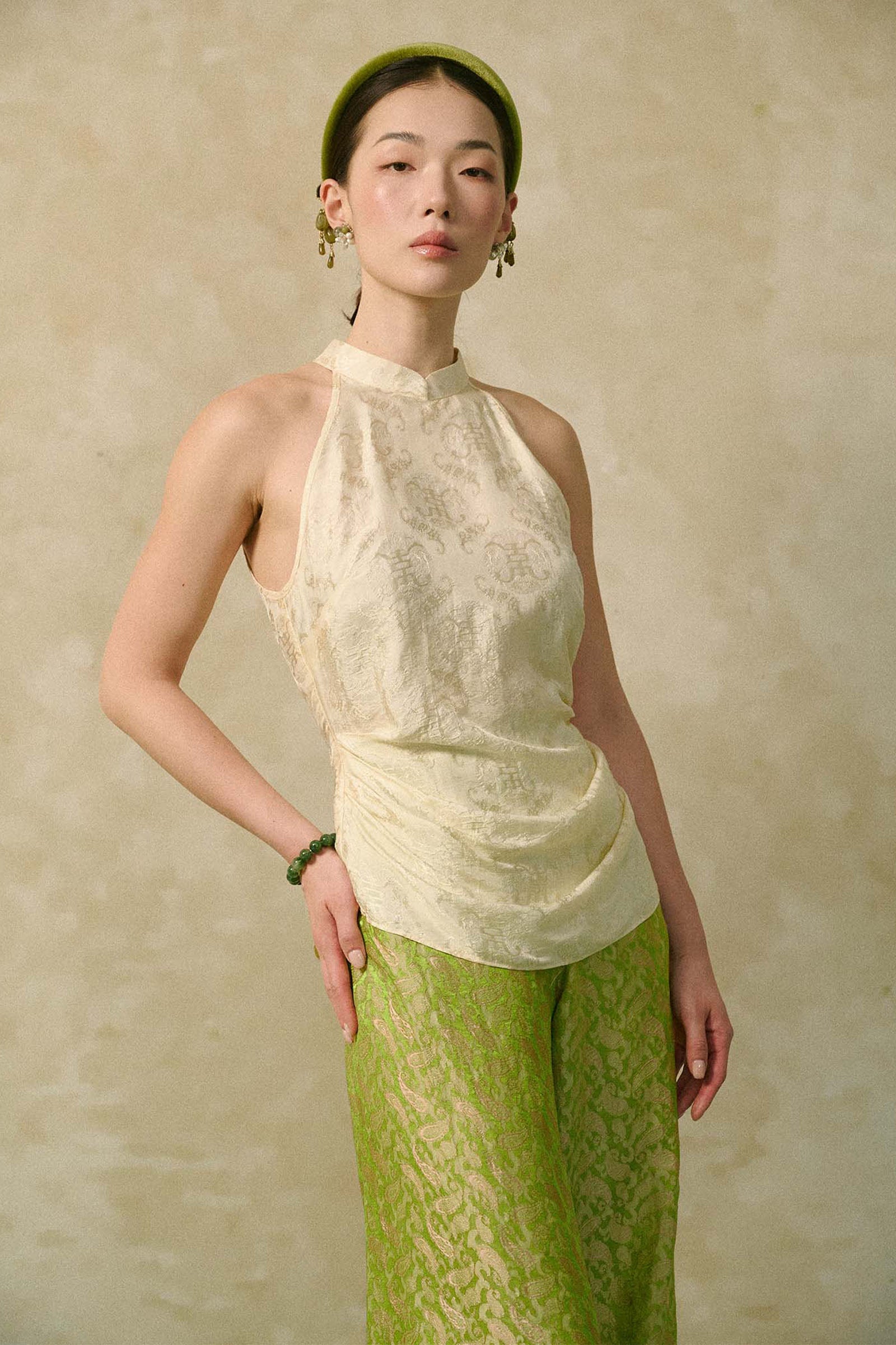 Luc Hoa Draped Top
