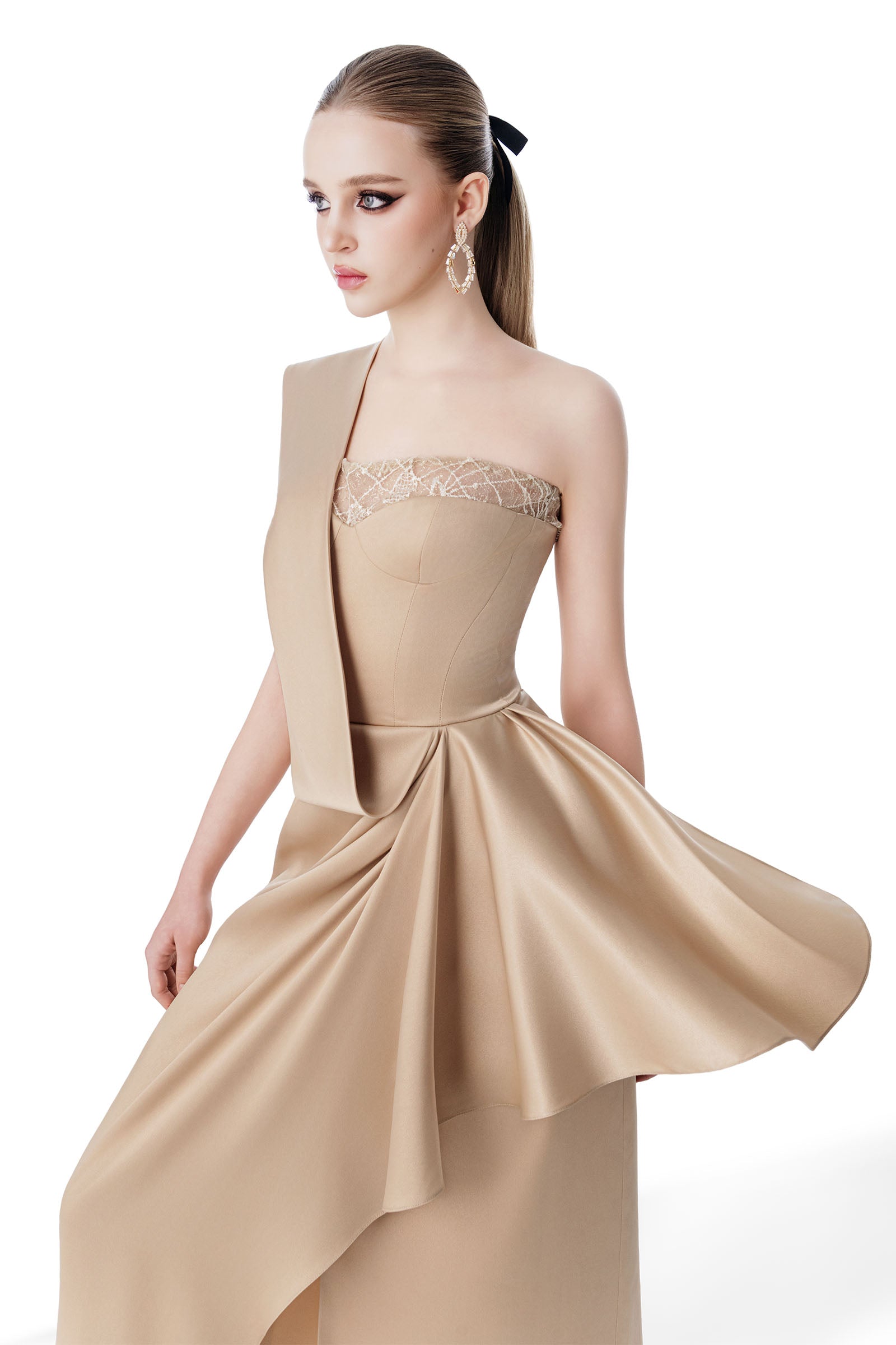 Aurelia One Shoulder Maxi Dress