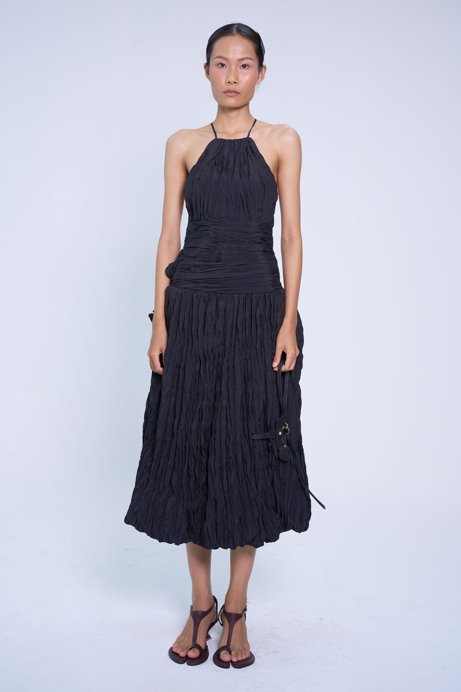 Boi Thu Bubble Midi Dress