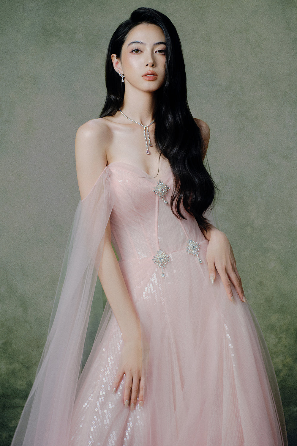 Harmonic Sequin Maxi Dress