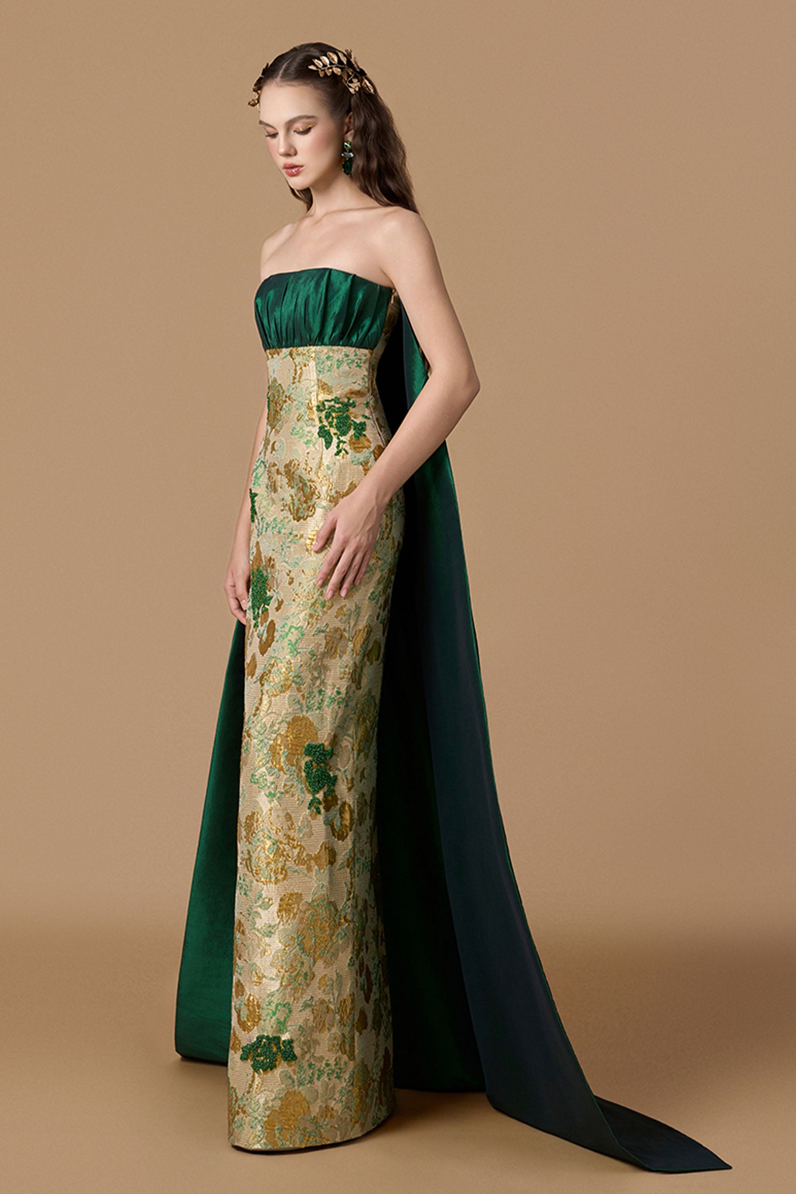 Athea Straight Across Maxi Dress