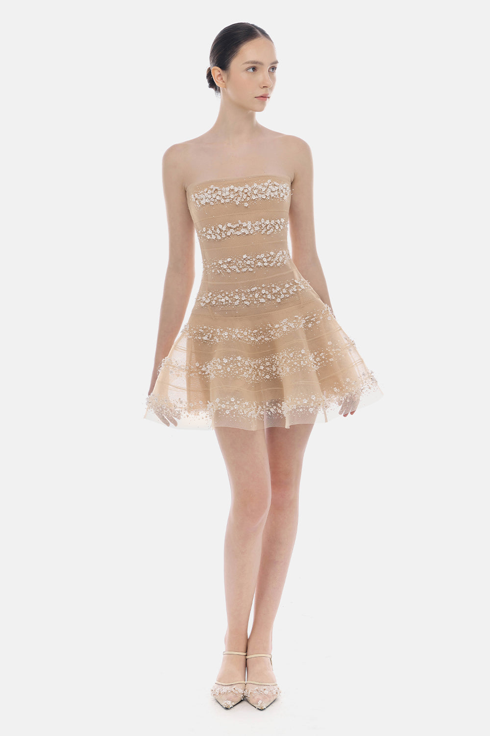 Ciel Applique Mini Dress