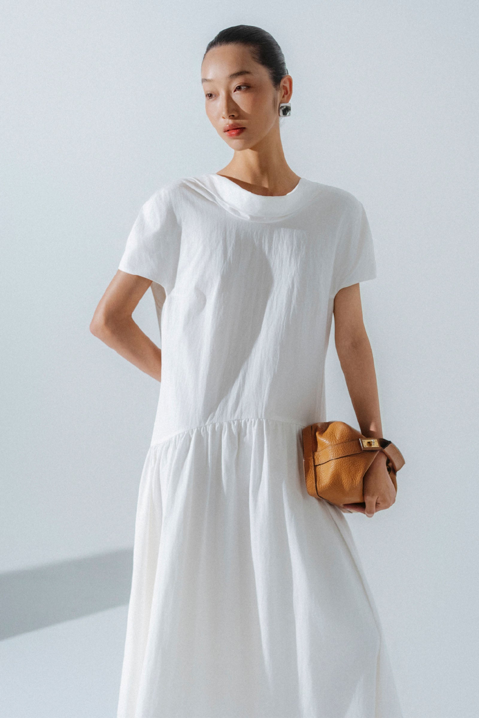 Eira Cowl Maxi Dress