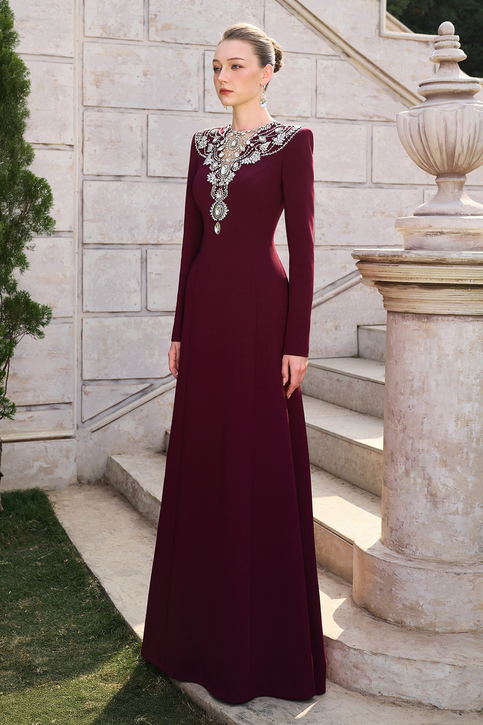 Faith Bead Maxi Dress