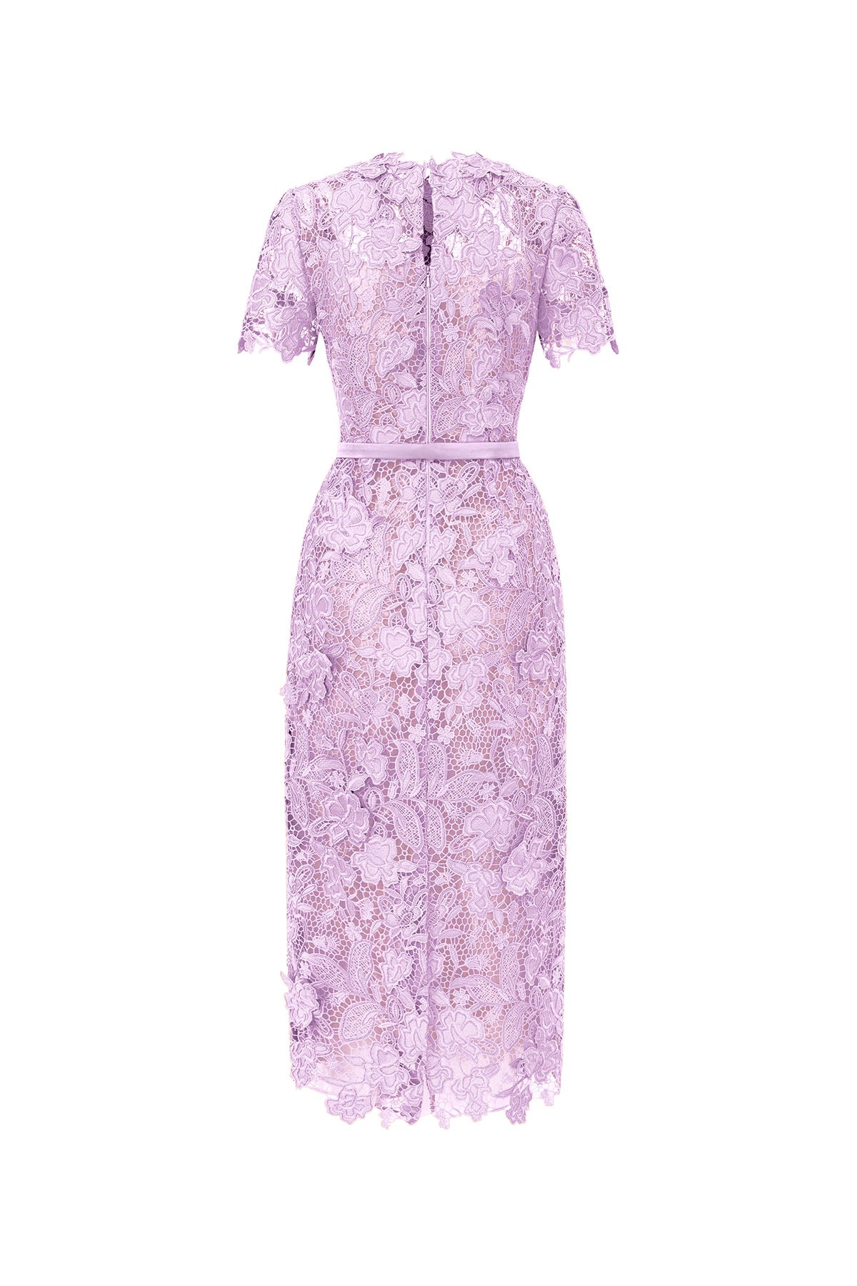 Solis Round Neck Midi Dress