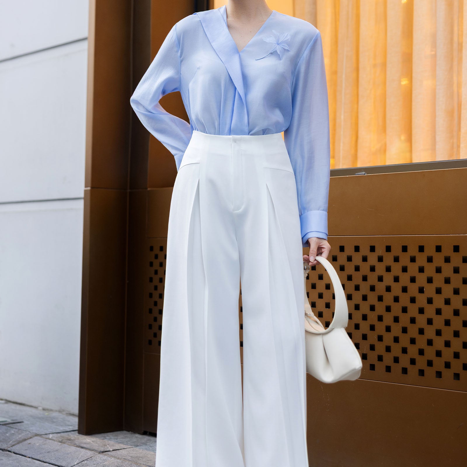 Thanh Yen Blouson Shirt