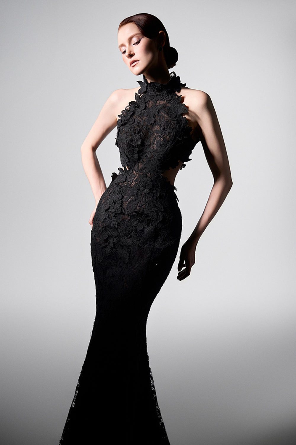 Morvaine Applique Maxi Dress