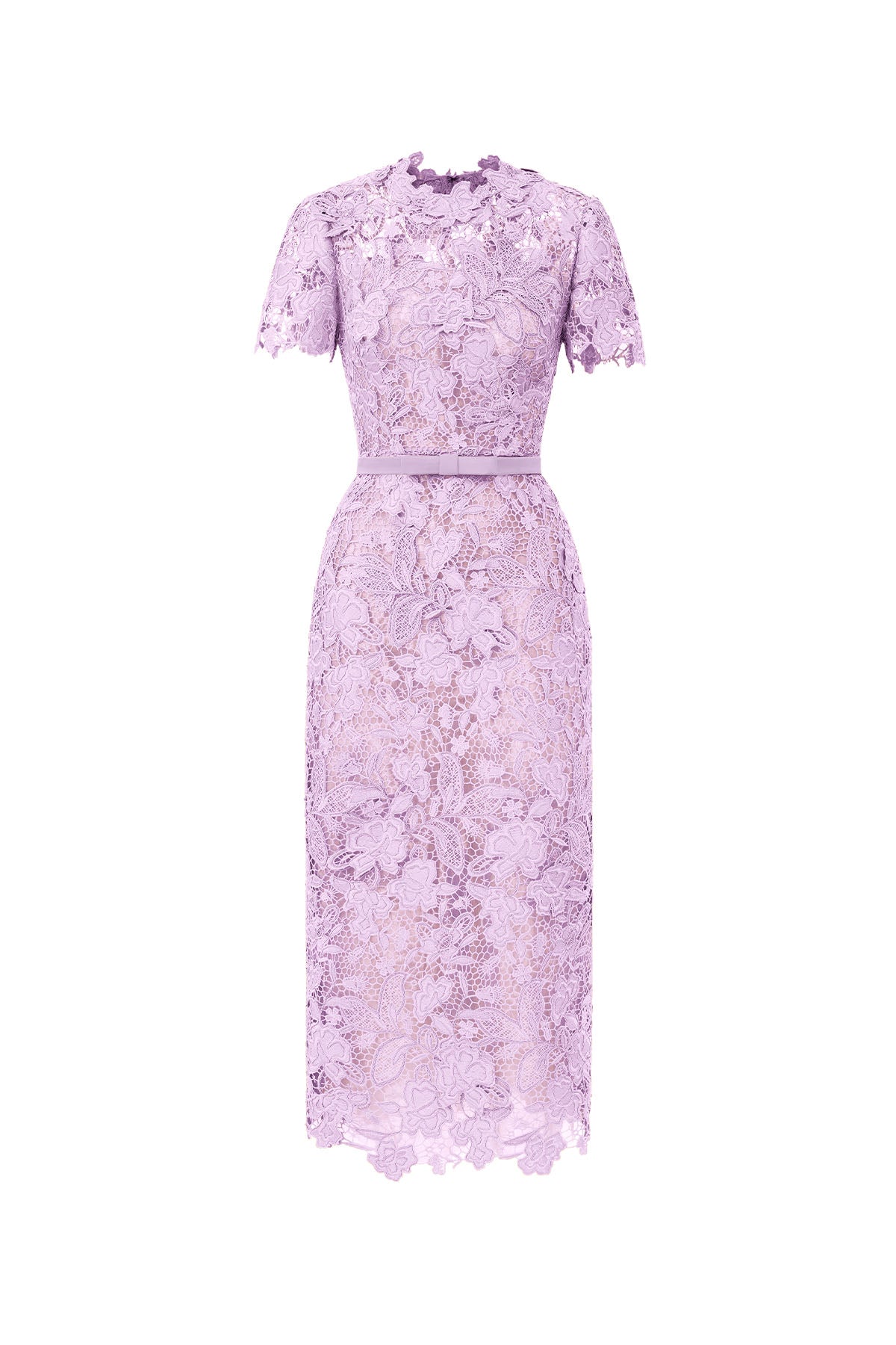 Solis Round Neck Midi Dress