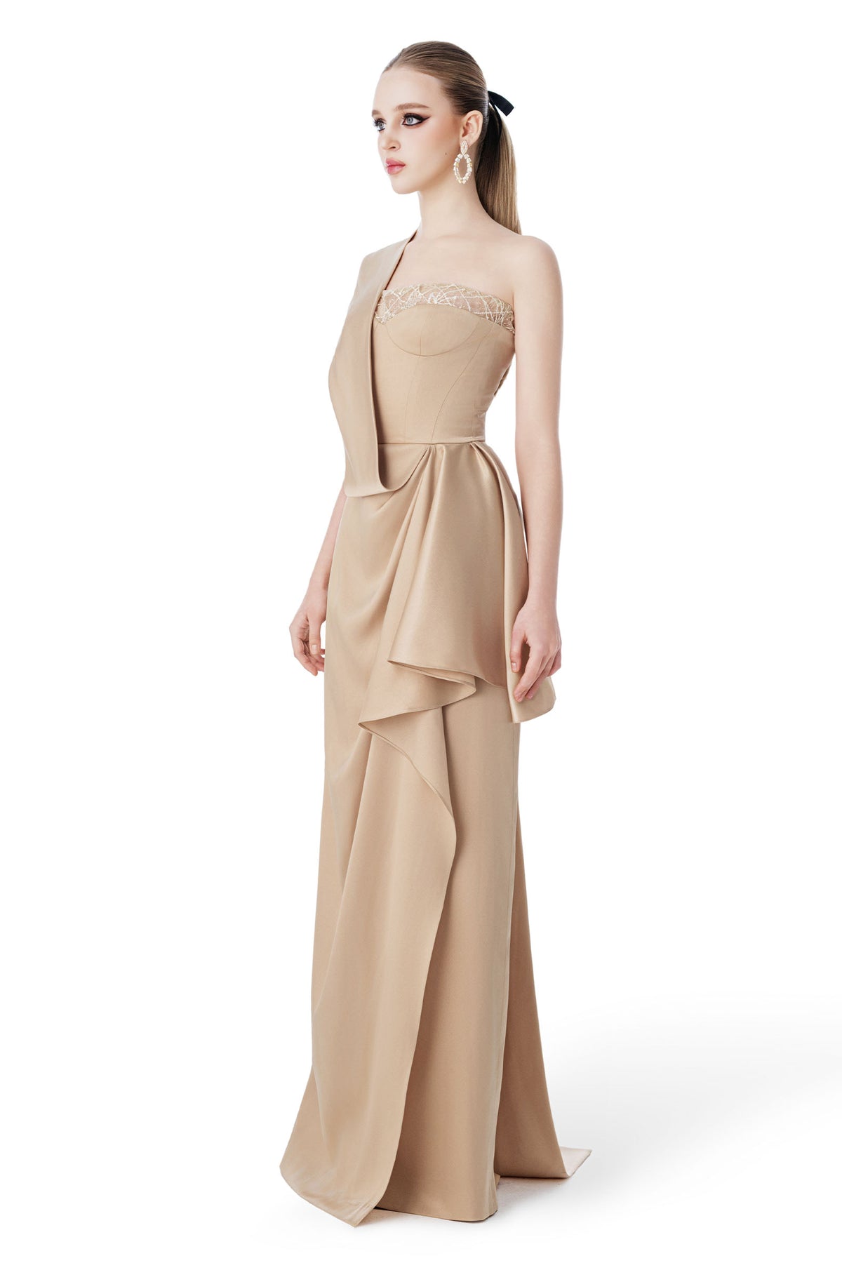 Aurelia One Shoulder Maxi Dress