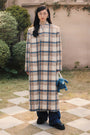 Bridget Straight Wool Trench Coat