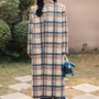 Bridget Straight Wool Trench Coat